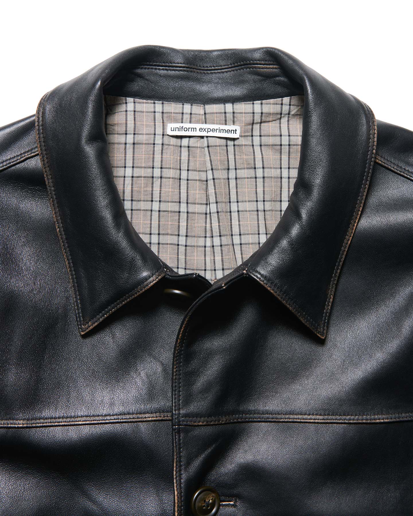 SOPH. | LEATHER CAR COAT(2 (M) BLACK):