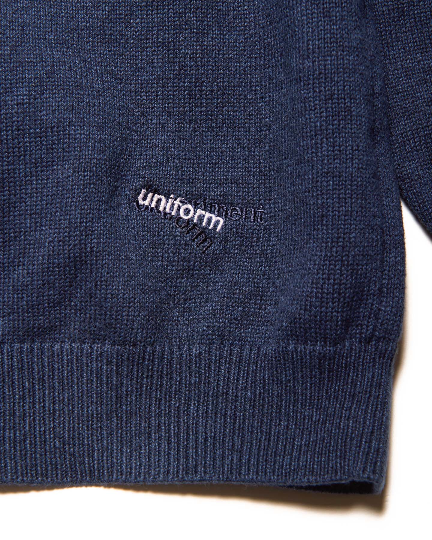 SOPH. | MIDDLE GAUGE KNIT CARDIGAN(2 (M) INDIGO):