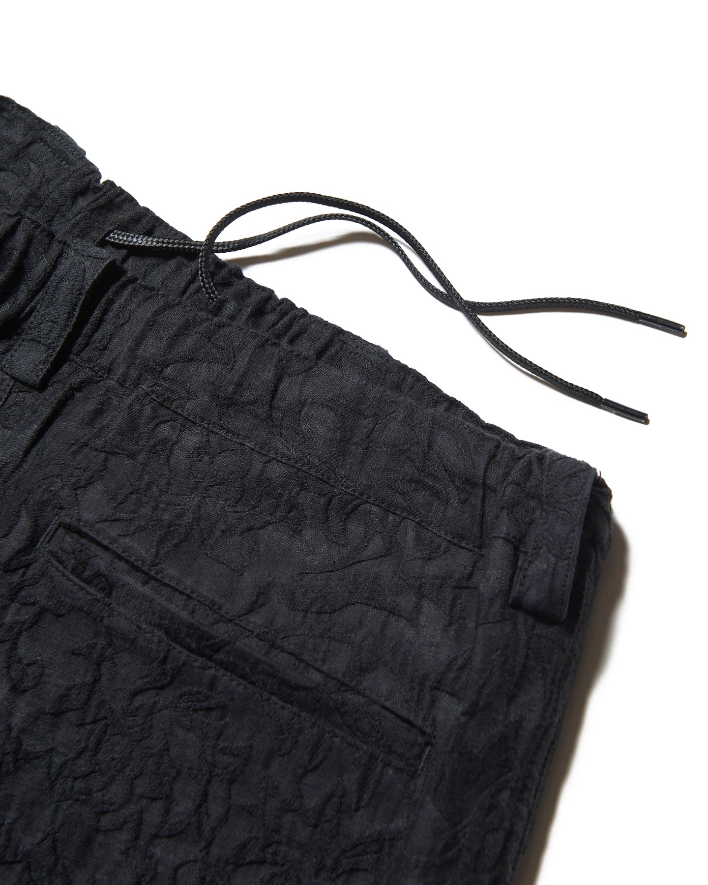 SOPH. | JACQUARD EASY PANTS(2 (M) BLACK):