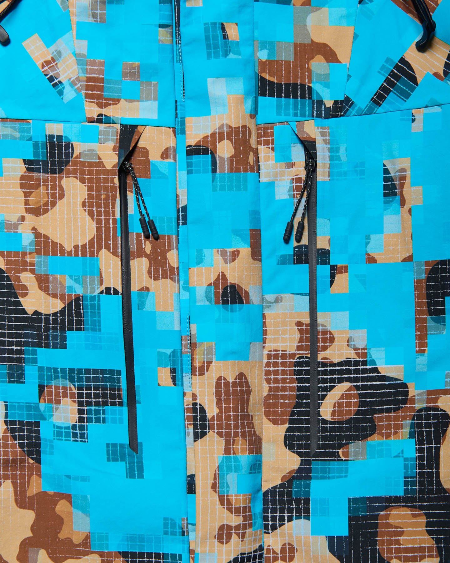 SOPH. | CAMOUFLAGE 3LAYER MOUNTAIN JACKET(3 (L) BLUE):