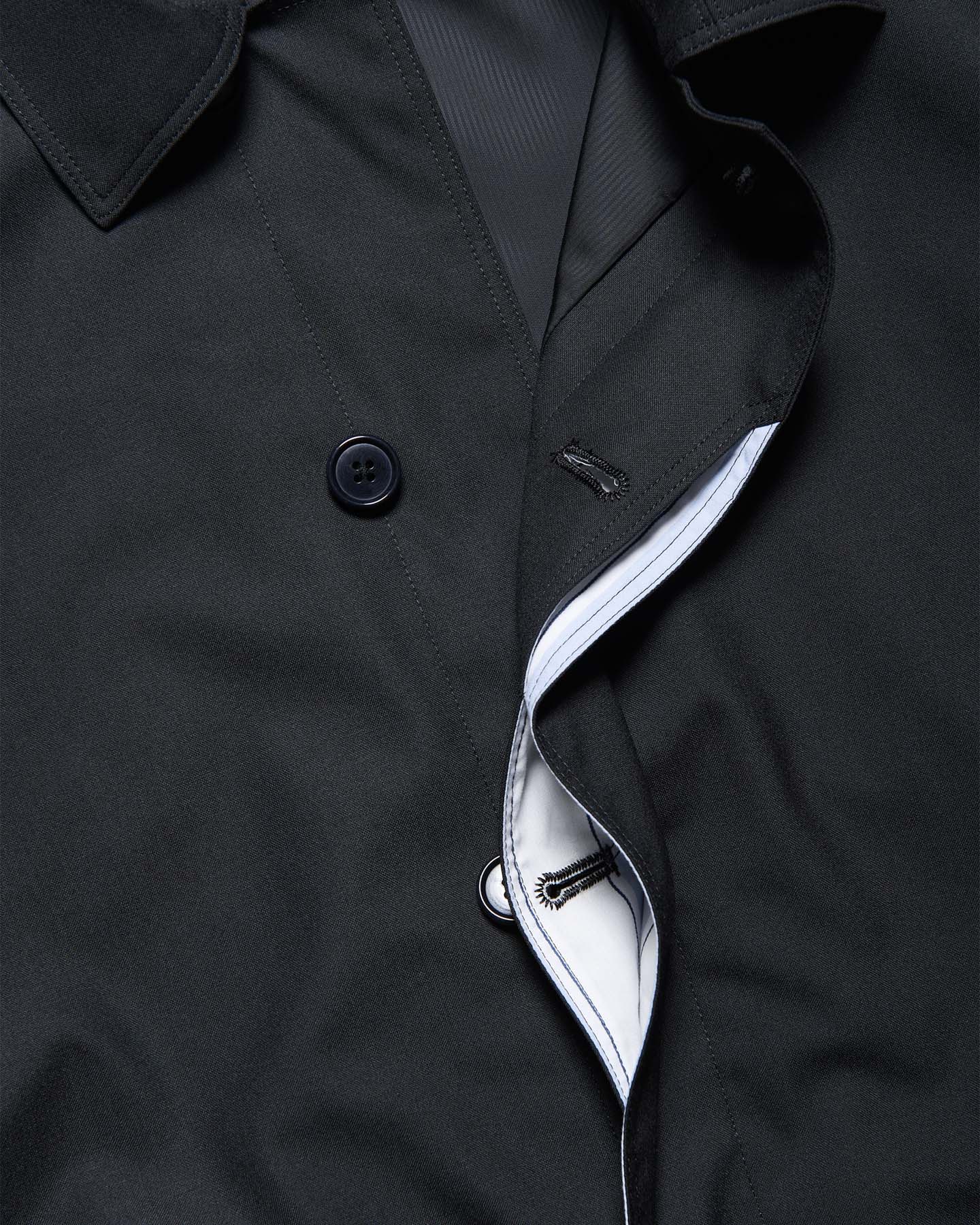 SOPH. | STRETCH WOOL FLY FRONT BLOUSON(1 (S) BLACK):