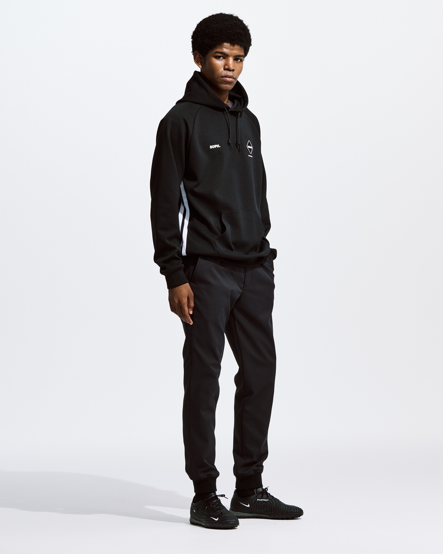 23AW TRAINING TRACK HOODIE BLACK M