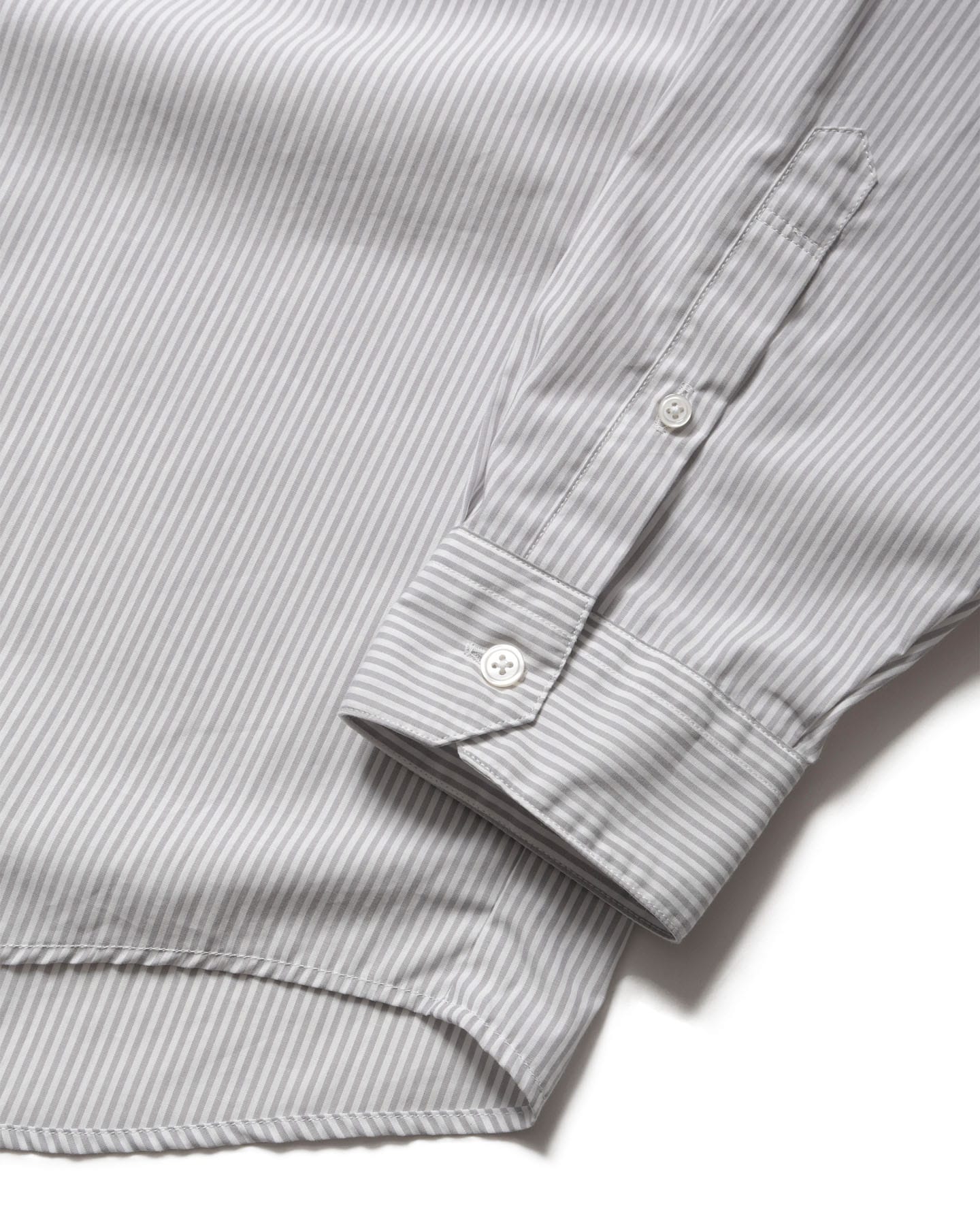SOPH. | BIG LOGO L/S BAGGY SHIRT(M GRAY STRIPE):
