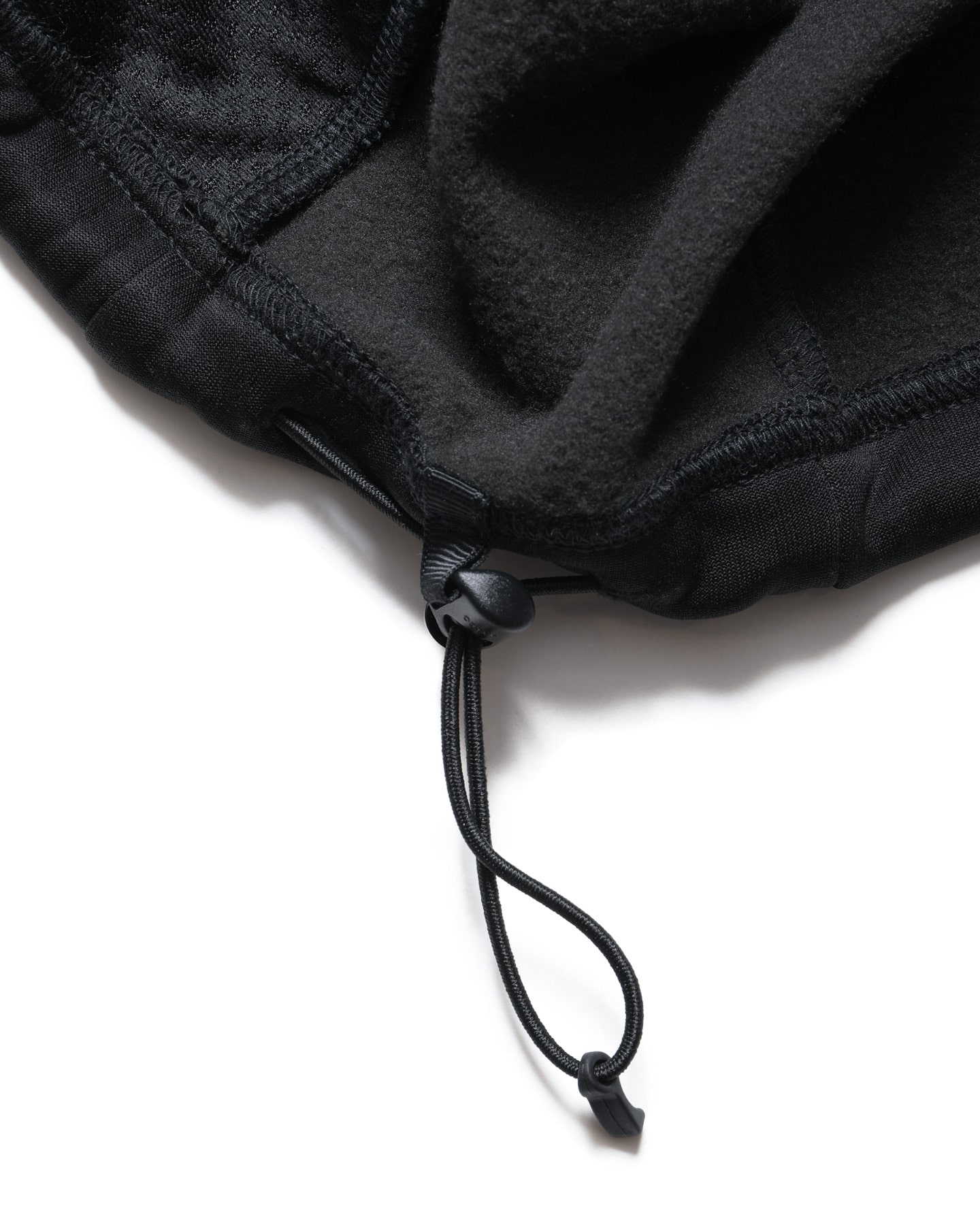 SOPH. | STRETCH FLEECE GAITER HOODIE(M BLACK):