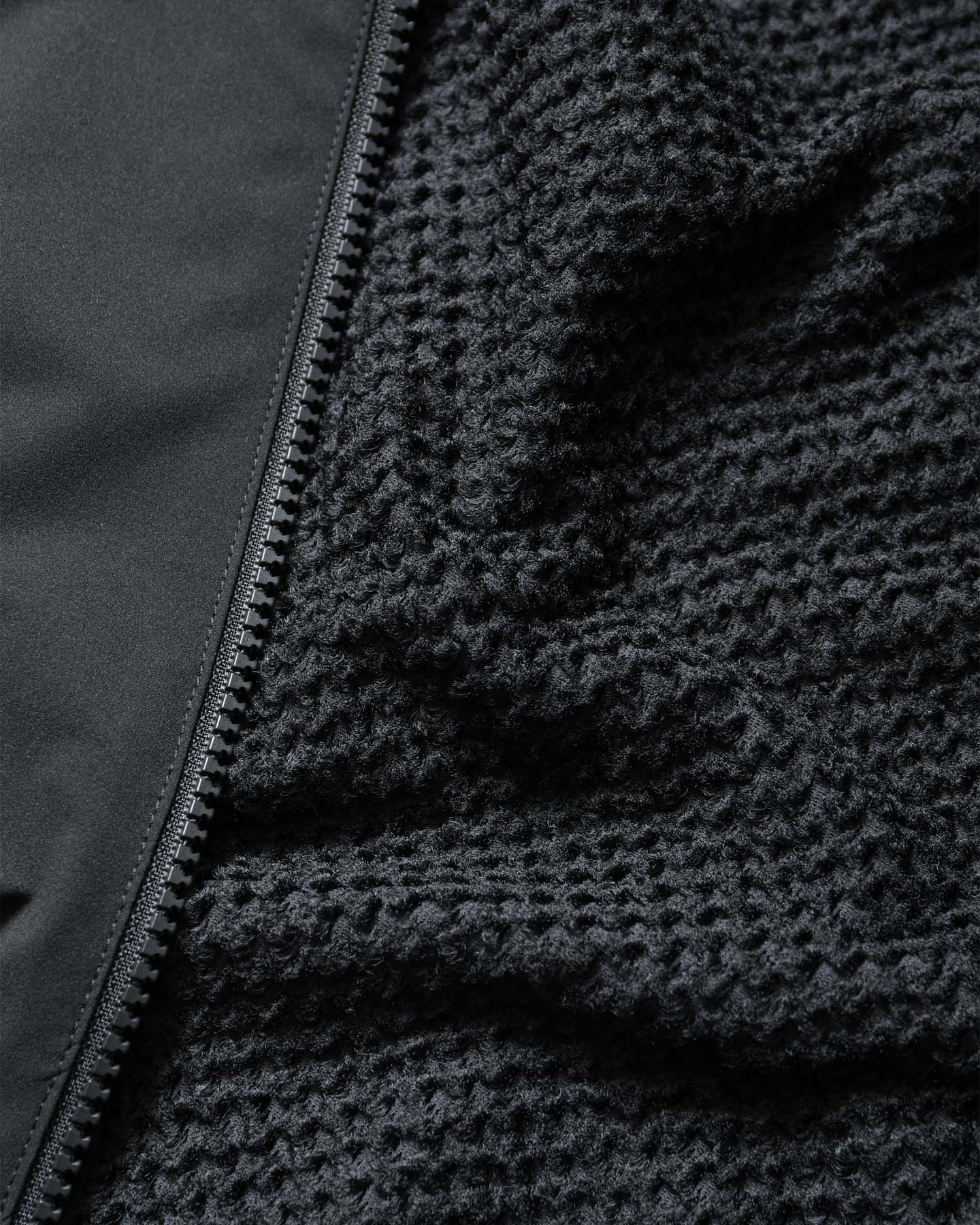 SOPH. | THERMAL-LINING HOODED BLOUSON(M BLACK):