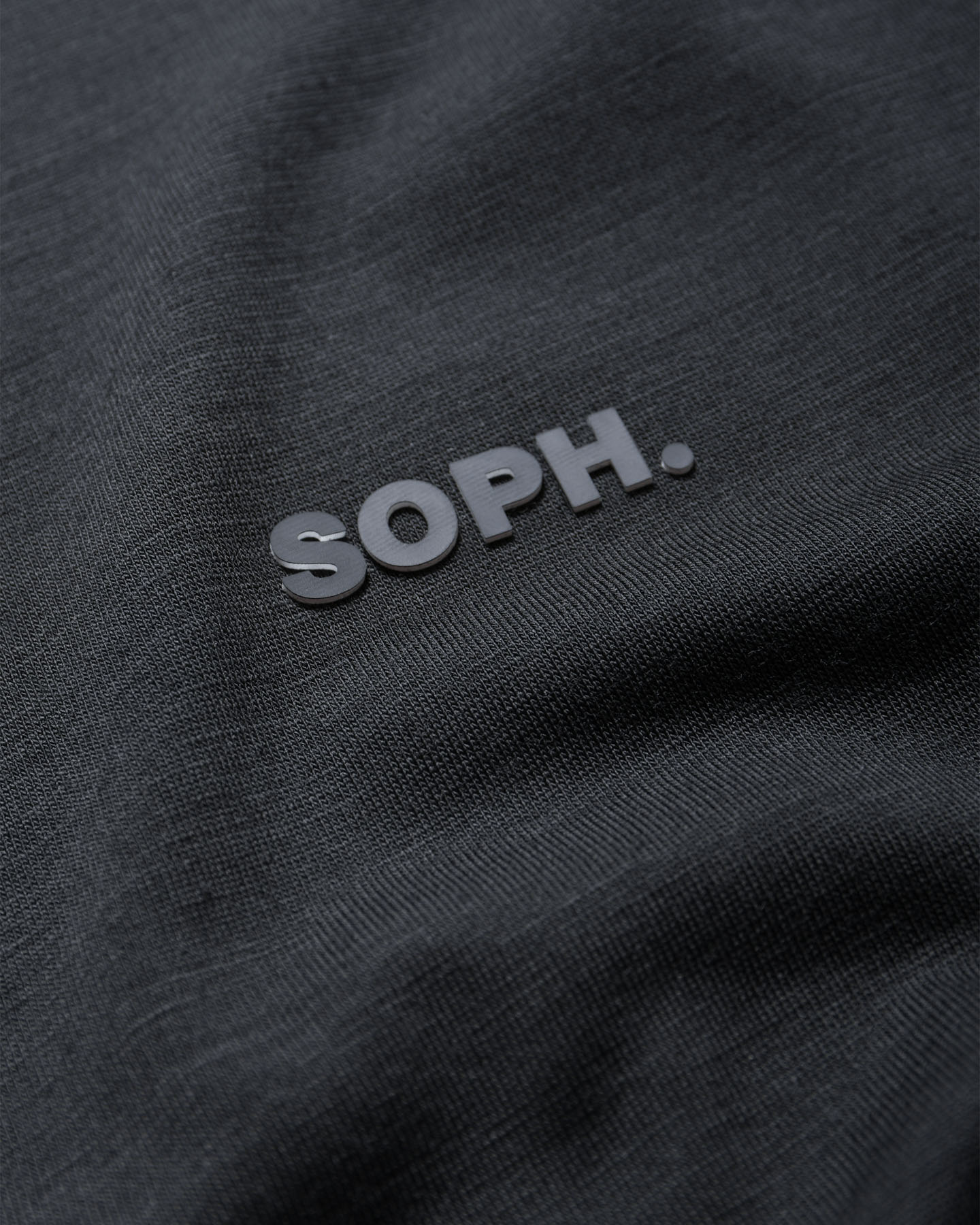 SOPH. | WOOL BLEND AUTHENTIC TOP(L BLACK):
