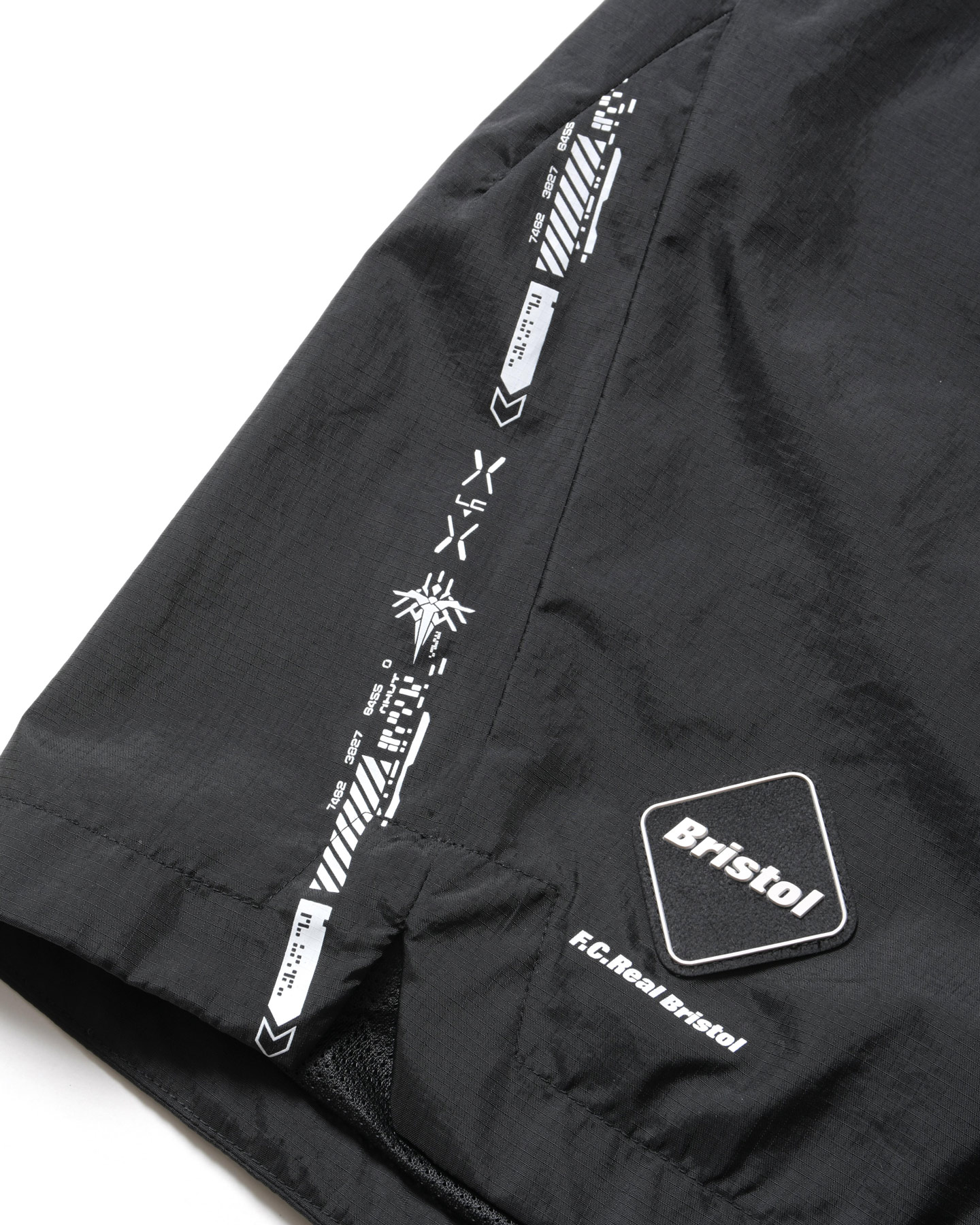 ウェア FCRB DEATH STRANDING 2: GAME SHORTS S F.C.R.B.×DEATH STRANDING 2: S/S GAME SHORTS DRAWBRIDGE