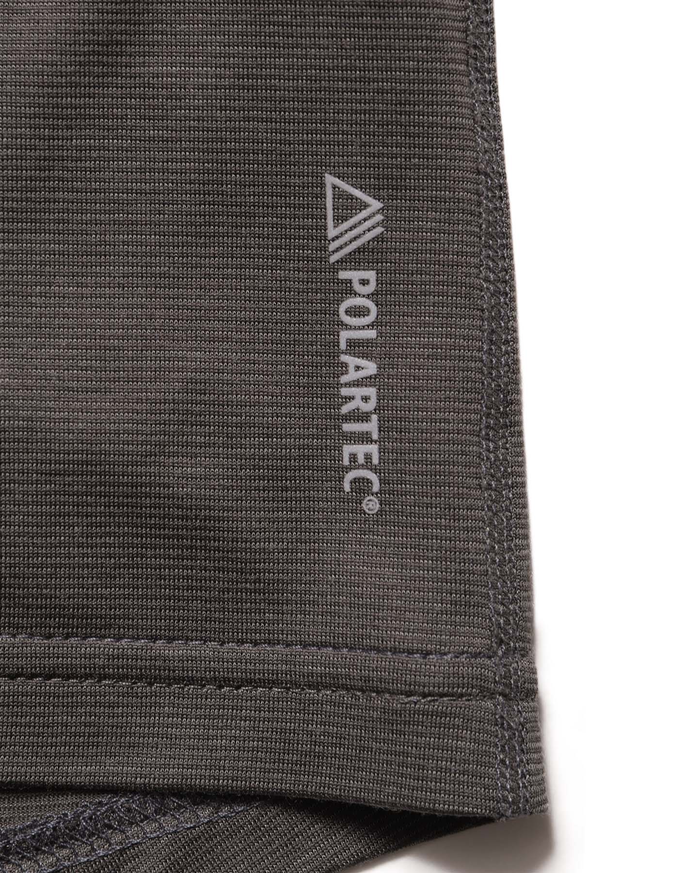 SOPH. | POLARTEC S/S WORKOUT TOP(M CHARCOAL GRAY):