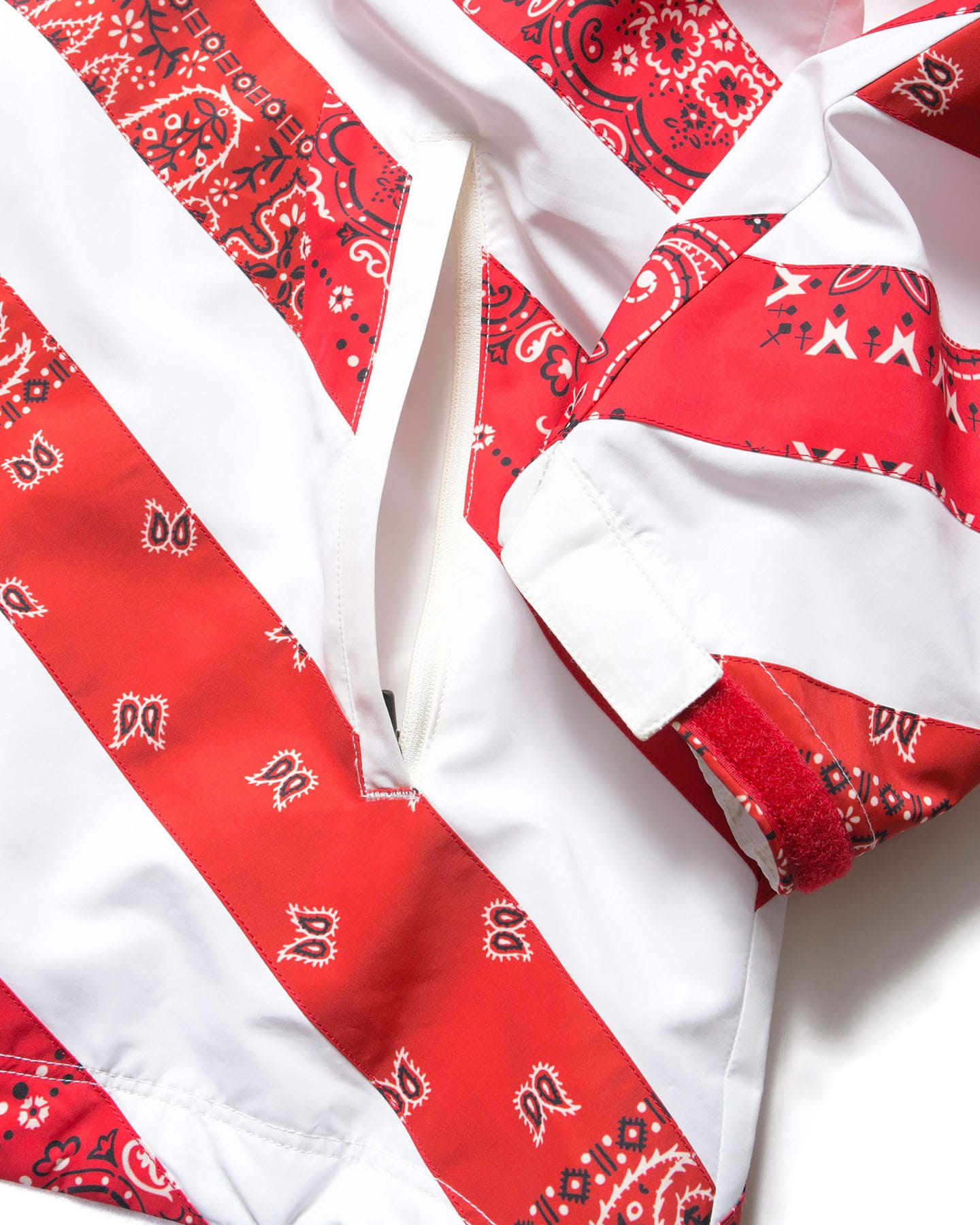 SOPH. | PATCHWORK STRIPE PRACTICE JACKET(M TRICOLORE):