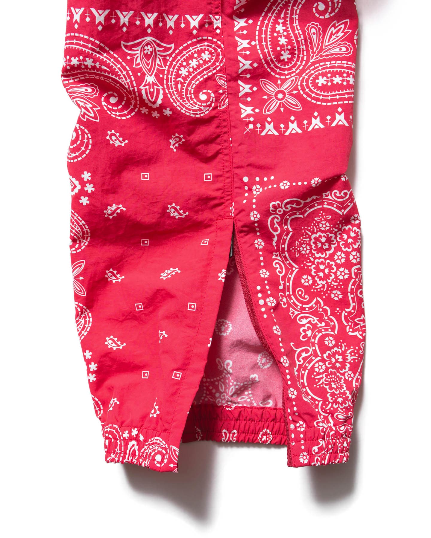 SOPH. | BANDANA NYLON EASY PANTS(XL RED):