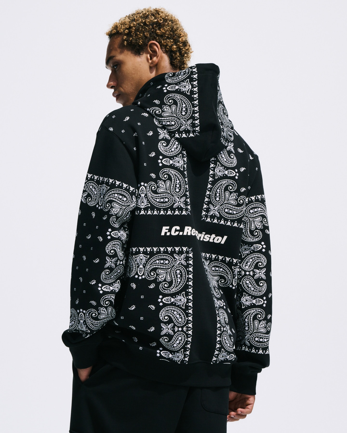 トップス Bristol BANDANA SWEAT HOODIE fcrb SOPH. | BANDANA SWEAT HOODIE(M BLACK):