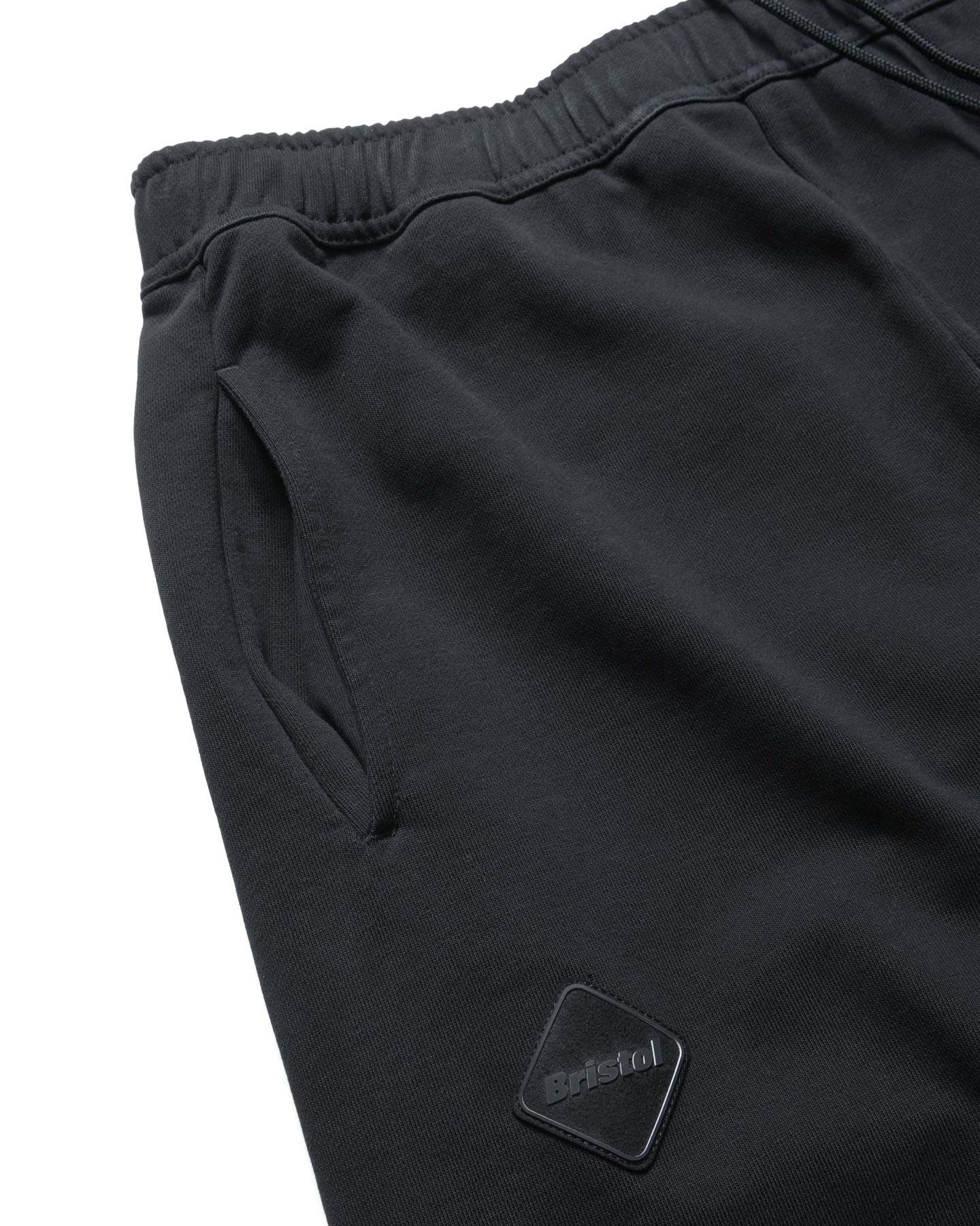 SOPH. | CUT-OFF LOGO SWEAT PANTS(XL BLACK):