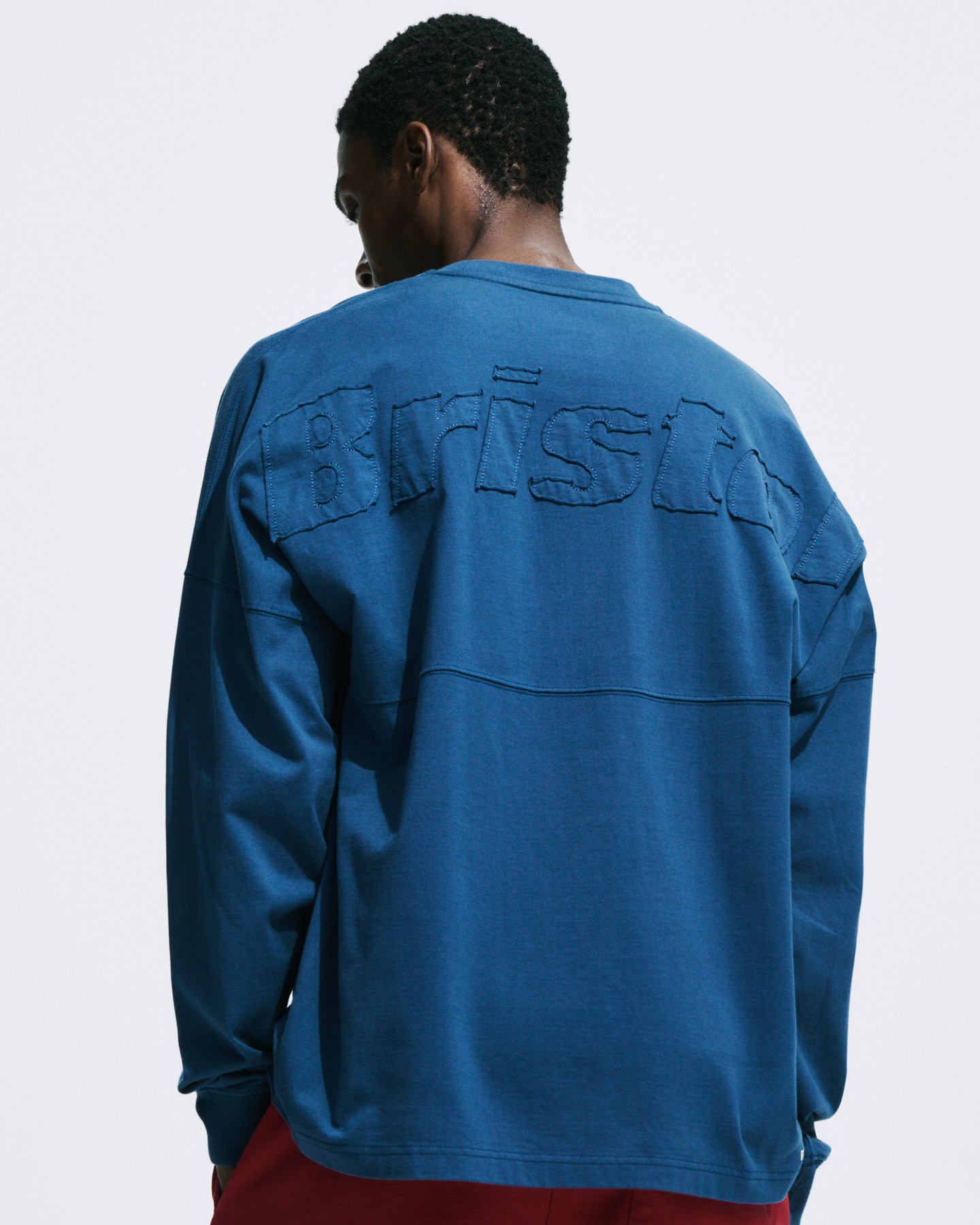 SOPH. | CUT-OFF LOGO L/S TEE(M RED):