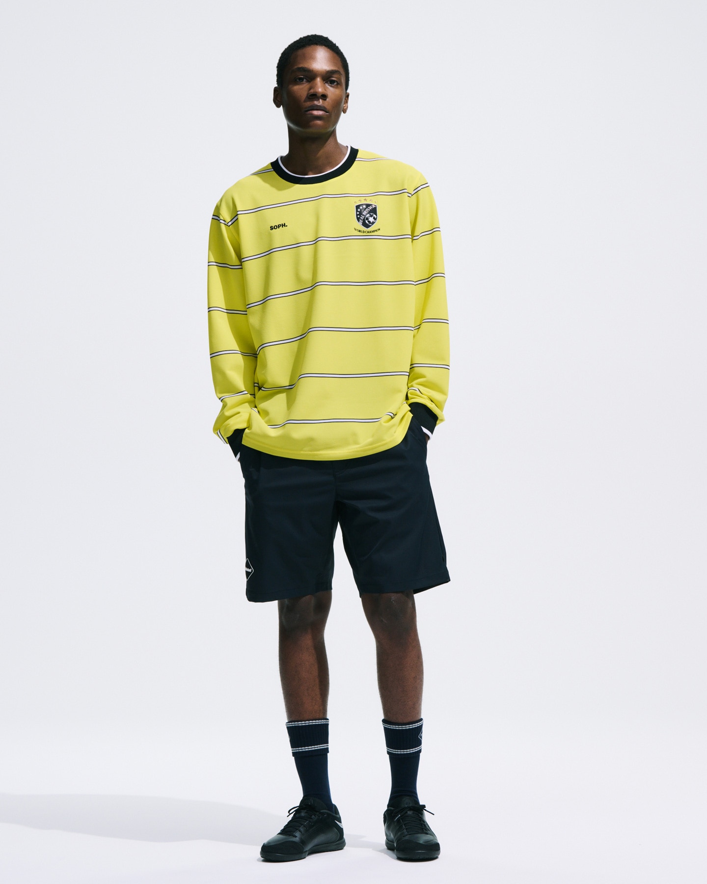 トップス M FCRB EXHIBITION S/S GAME SHIRT 25AW SOPH. | EXHIBITION S/S GAME SHIRT(M WHITE):