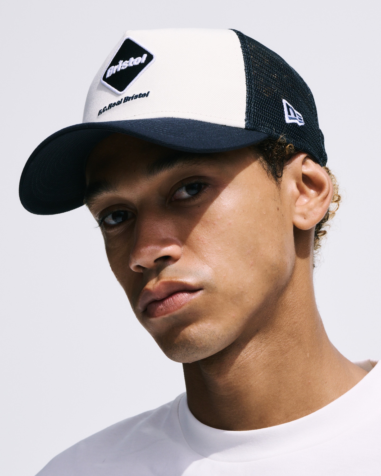 SOPH. | NEW ERA EMBLEM 9FORTY A-FRAME MESH CAP(FREE GRAY):