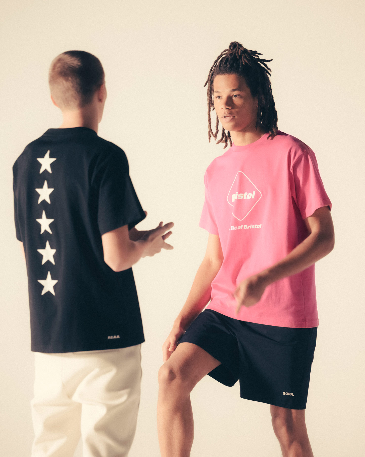 SOPH. | 5-STAR S/S TEE(M BLACK):