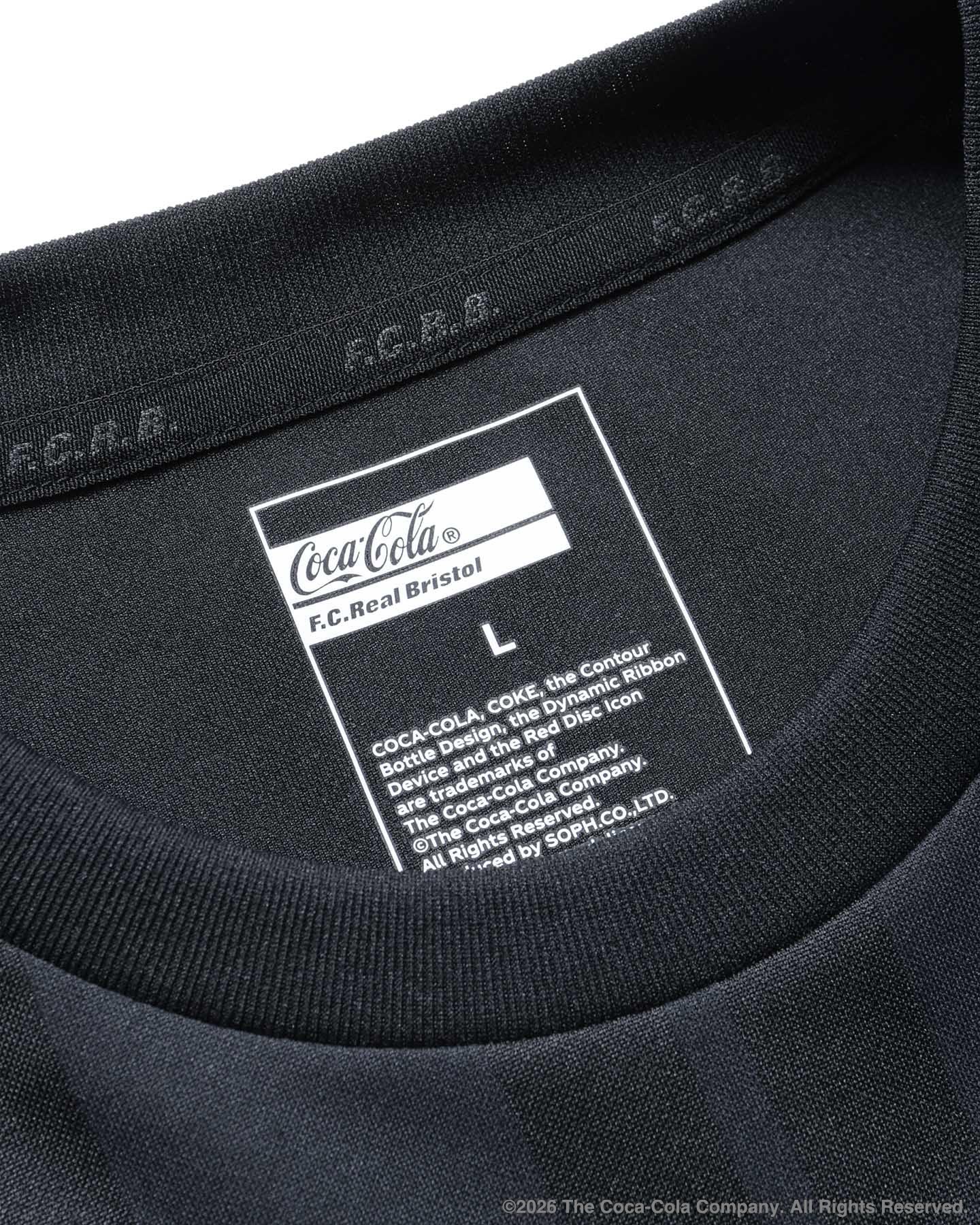 SOPH. | Coca-Cola WEAVE STRIPE GAME SHIRT(M BLACK):