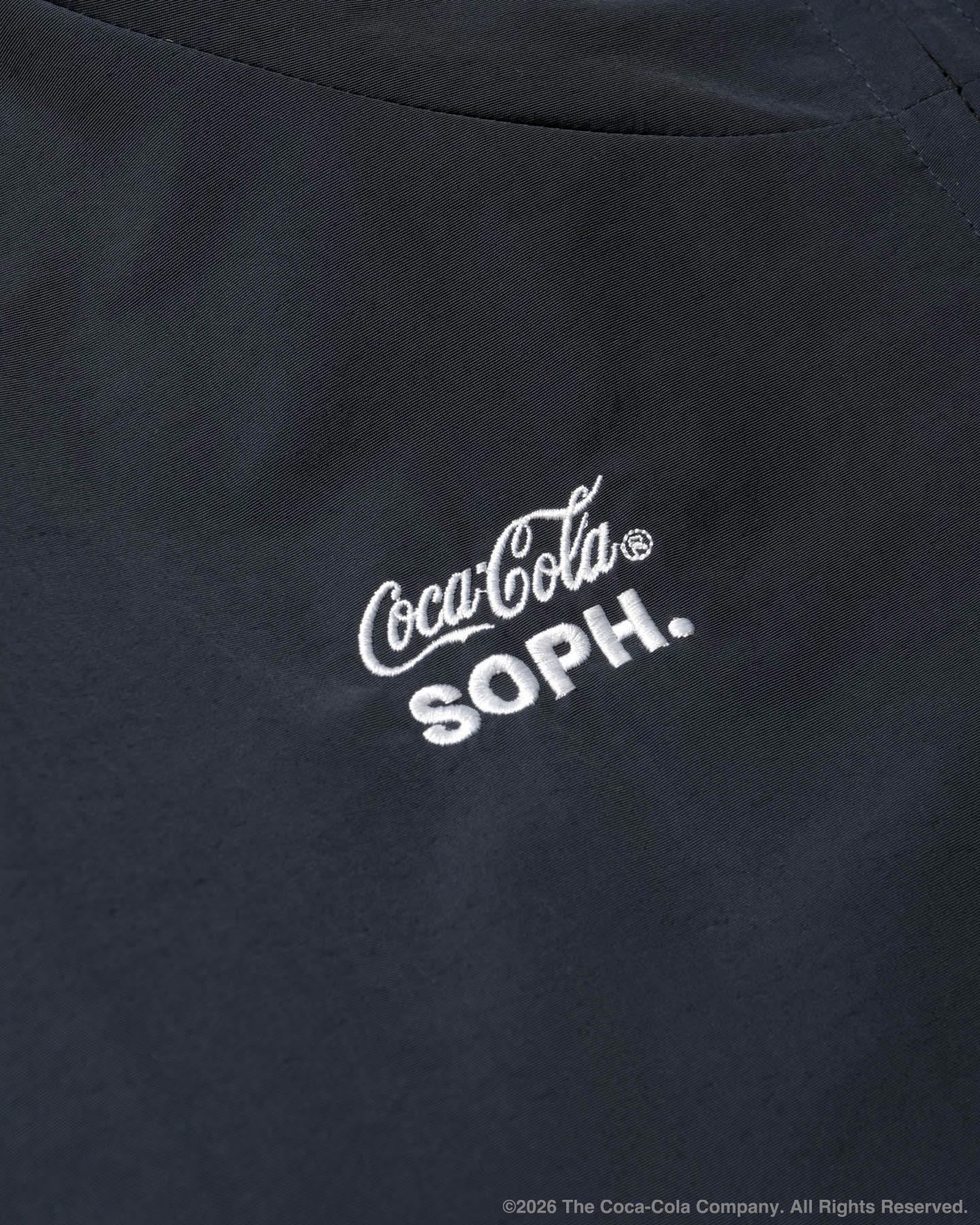 SOPH. | Coca-Cola BIG LOGO WARM-UP JACKET(M BLACK):