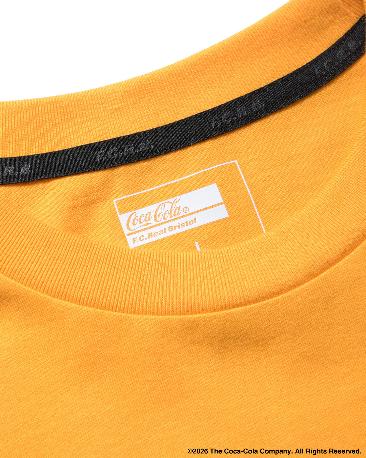 SOPH. | Coca-Cola GLOBE LOGO EMBLEM POCKET TEE(M ORANGE):