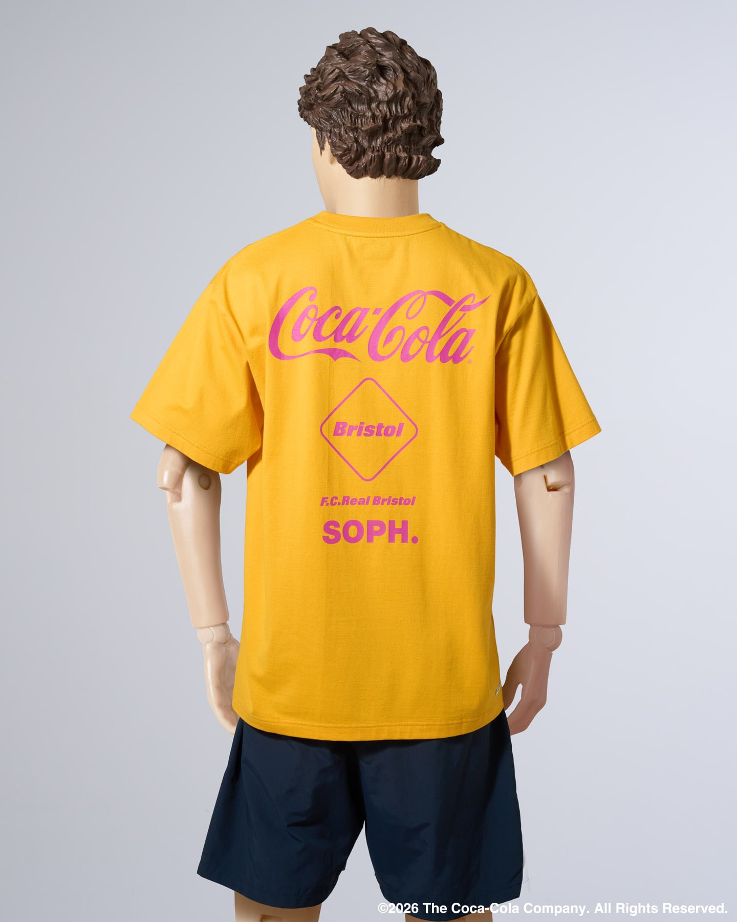 SOPH. | Coca-Cola LISTED LOGOS TEE(M BLACK):