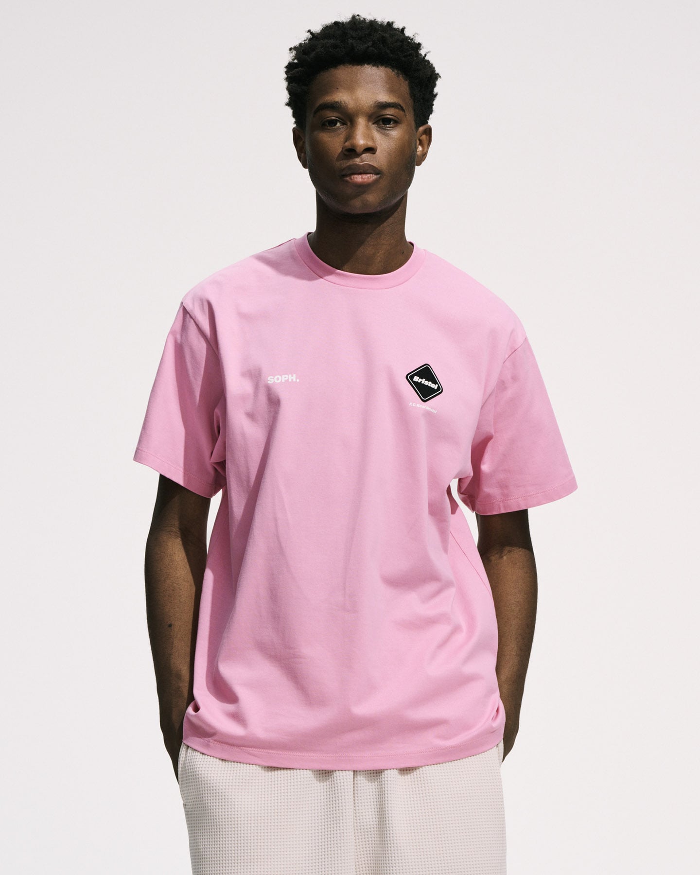 SOPH. | AUTHENTIC TEE(M PINK):
