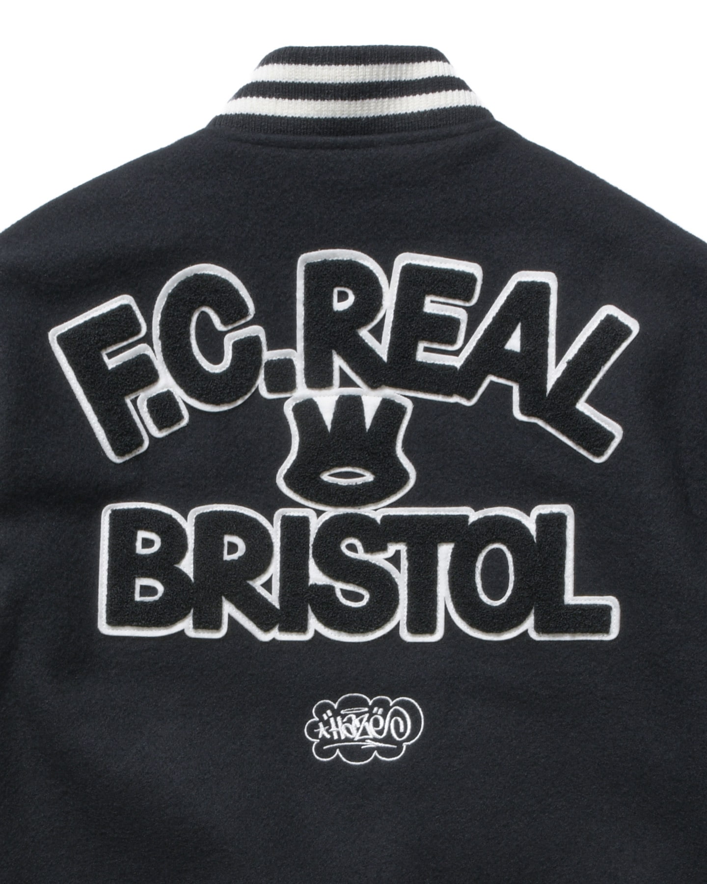 SOPH. | ERIC HAZE: VARSITY JACKET(L(140-150) BLACK):