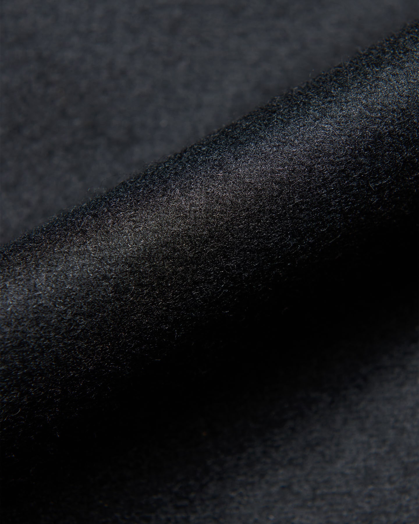 SOPH. | LIGHT MELTON WOOL ROYAL NAVY PANTS(2 (M) BLACK):