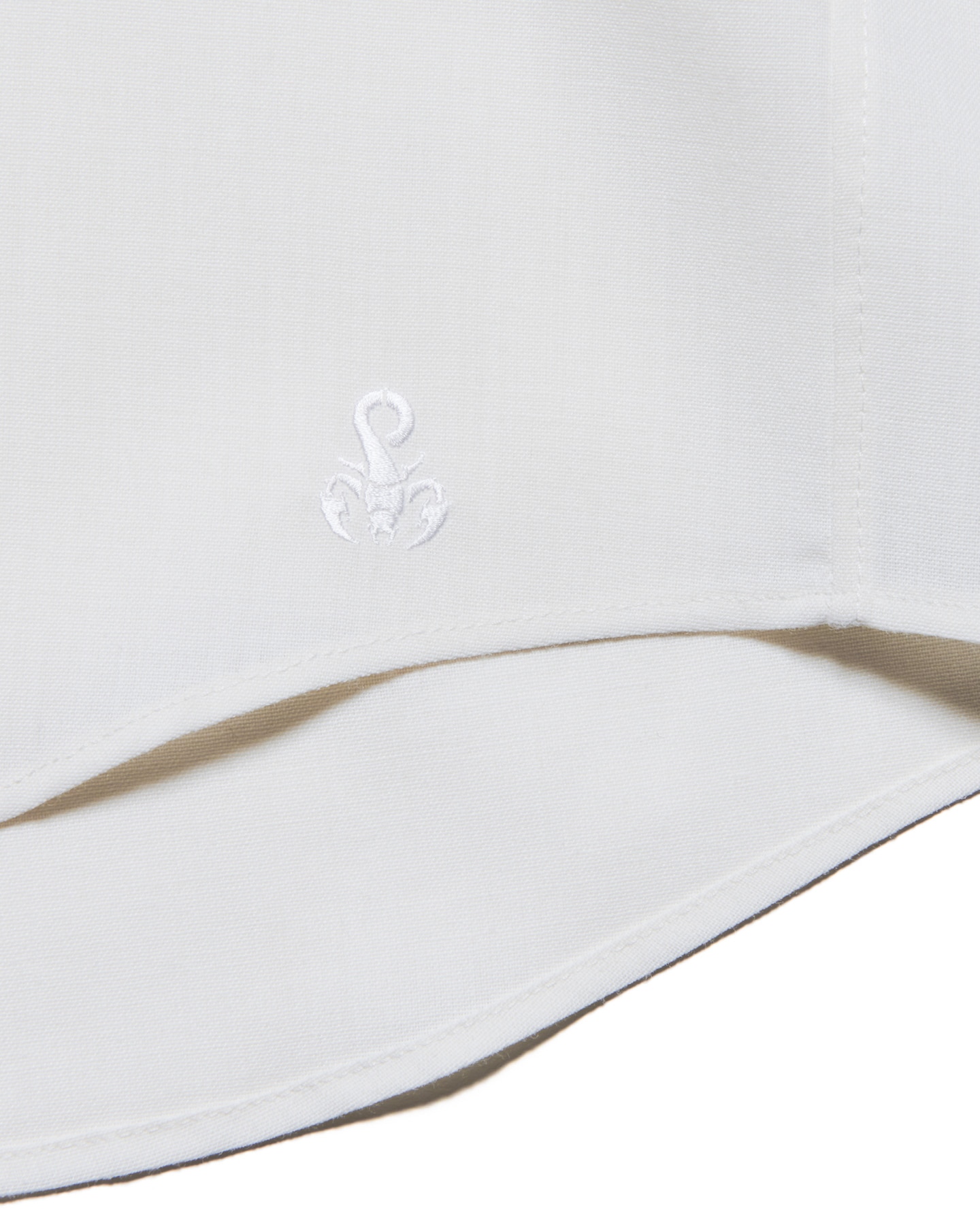 SOPH. | HIGH-TWIST POPLIN RELAX-FIT S/S SHIRT(2 (M) WHITE):