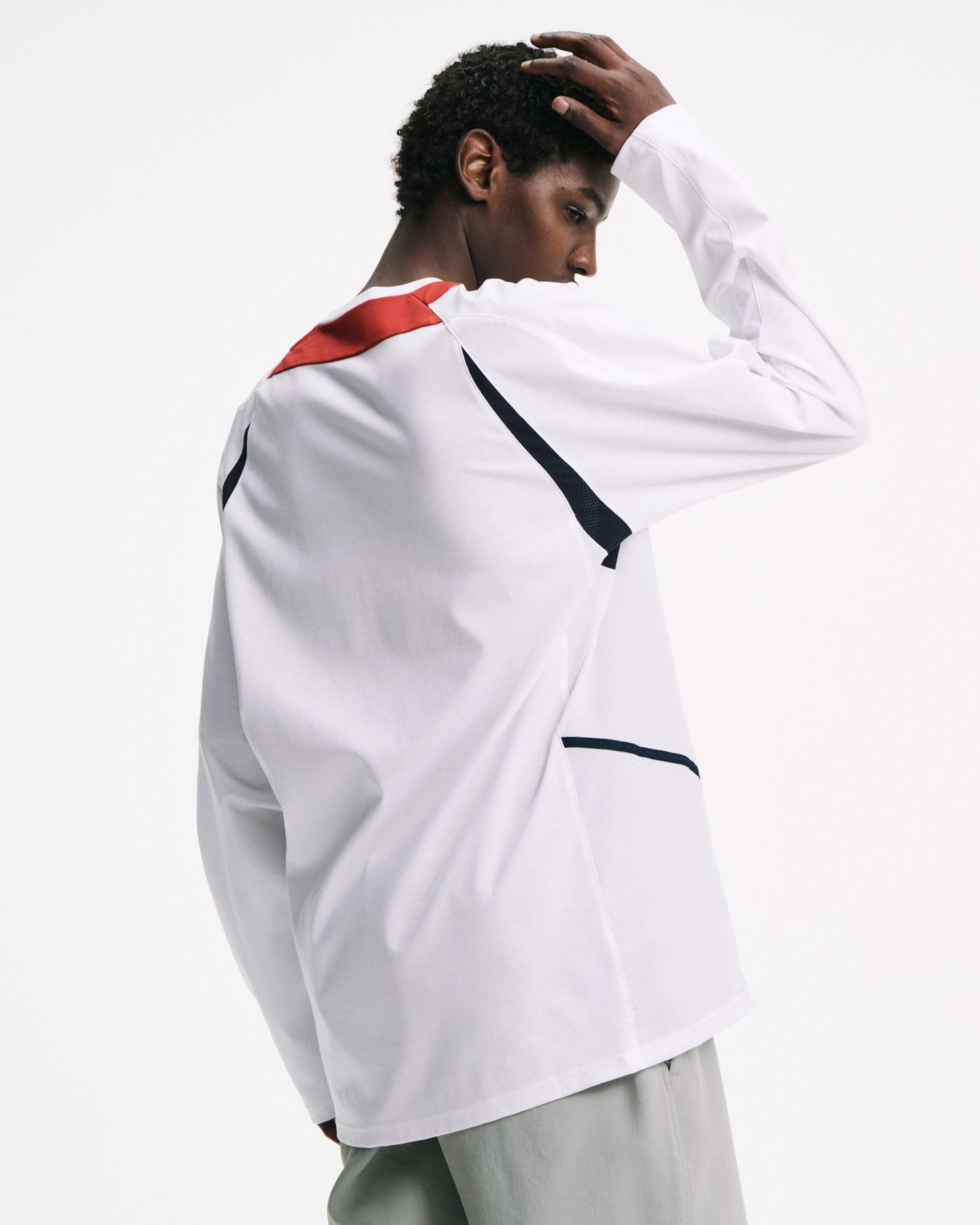 SOPH. | SUPIMA COTTON L/S FOOTBALL TEE(2 (M) BLACK):