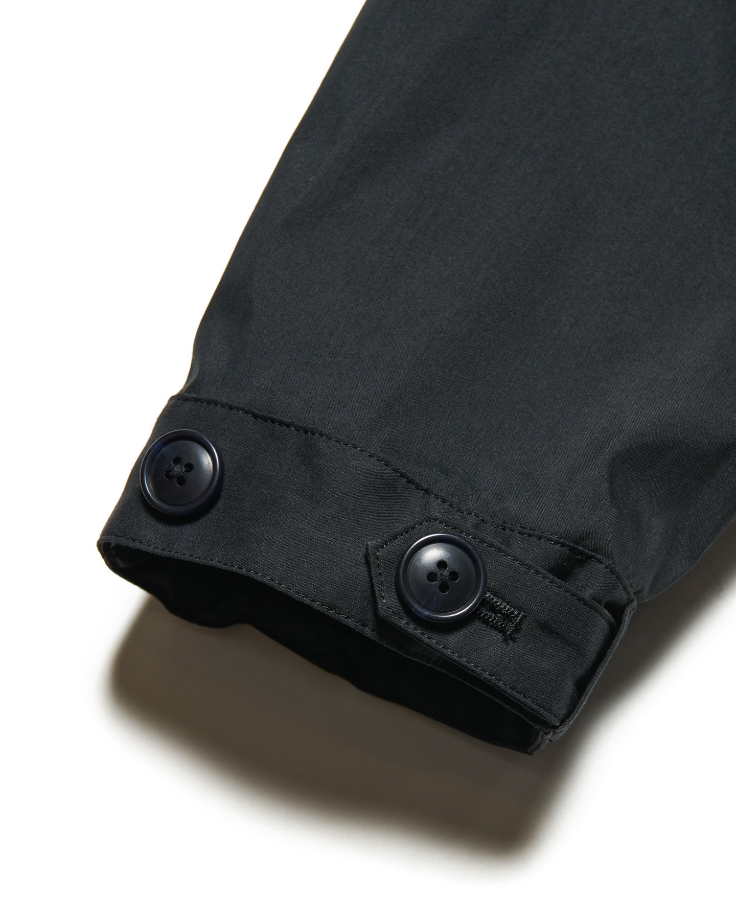 SOPH. | LIGHT POPLIN ZIP-UP HOODIE(2 (M) BLACK):