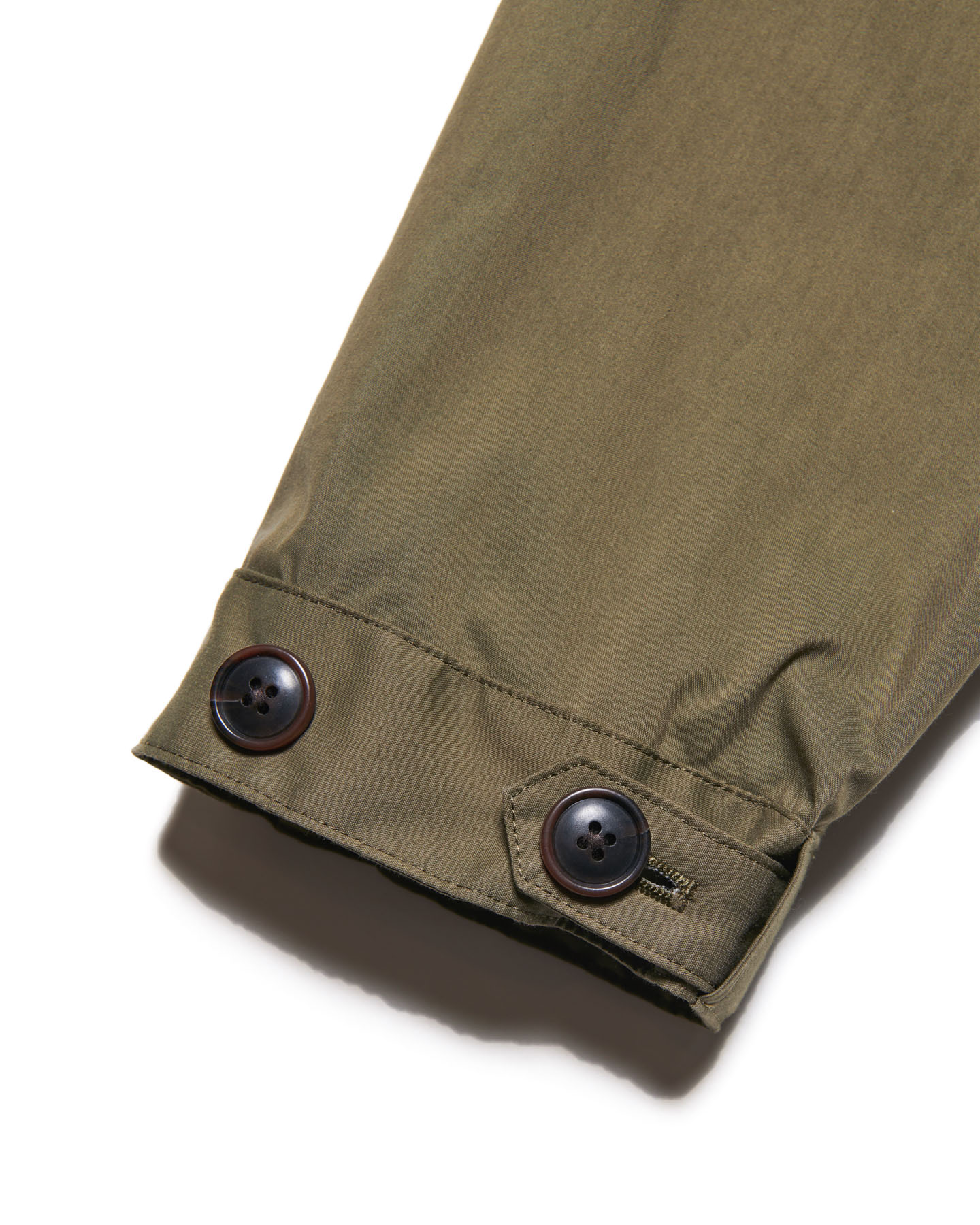 SOPH. | LIGHT POPLIN ZIP-UP HOODIE(2 (M) KHAKI):