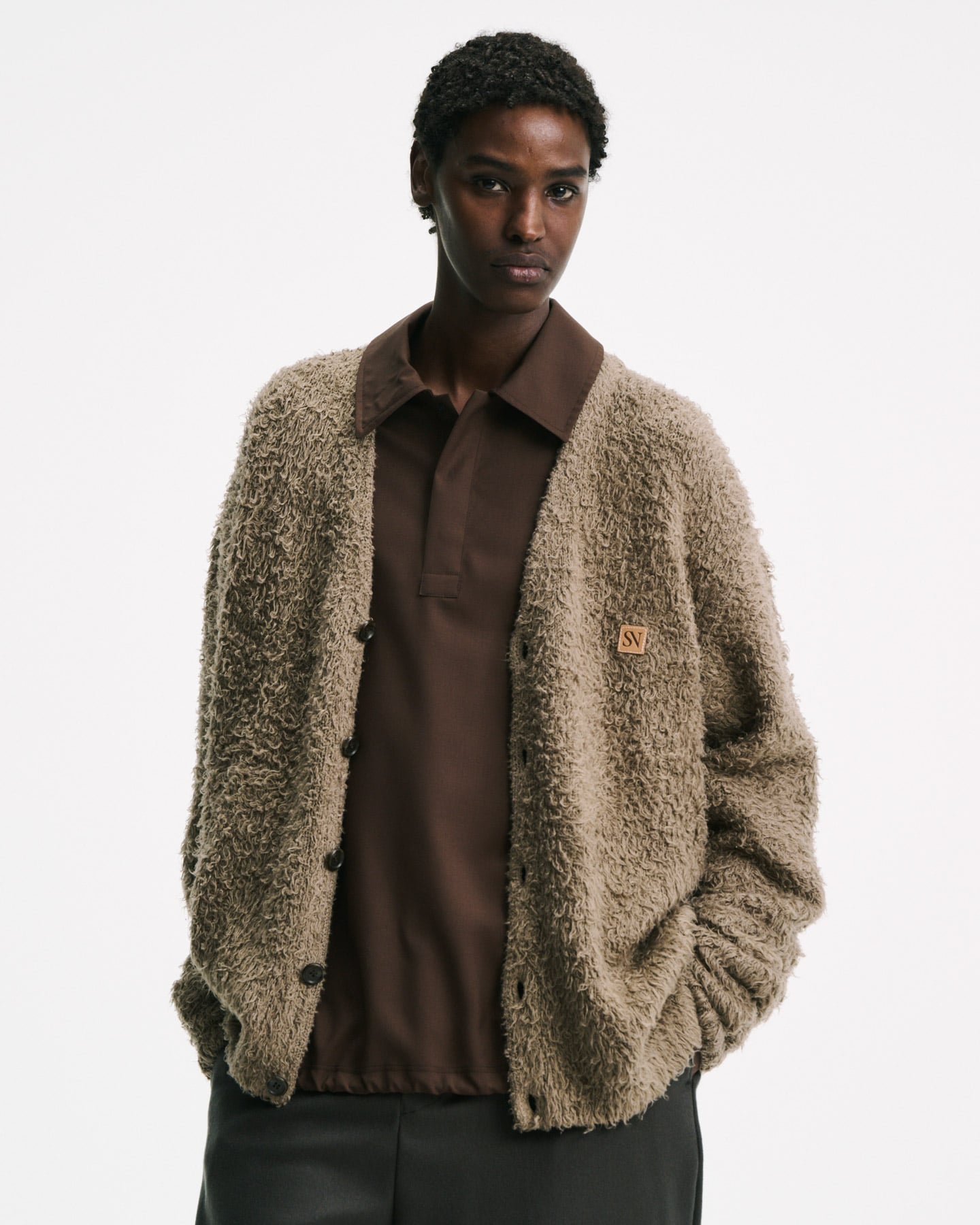 SOPH. SOPHNET. トロールカーディガン SOPH. | TROLL CARDIGAN(4 (XL) BLACK):