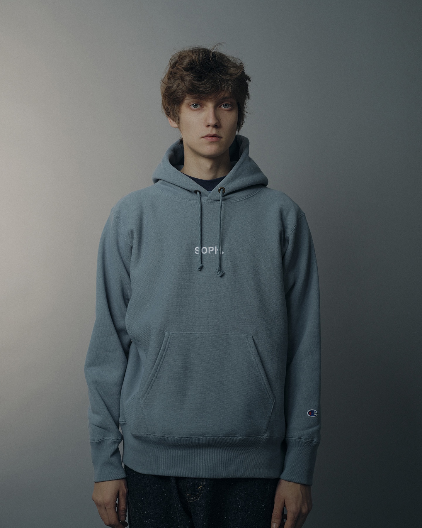SOPH. | Champion REVERSE WEAVE HOODIE(2 (M) LIGHT BLUE):