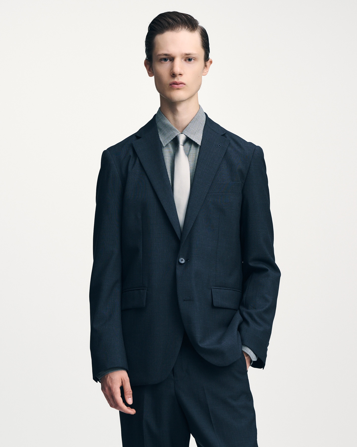 SOPH. | WOOL TROPICAL STANDARD 2BUTTON JACKET(2 (M) CHARCOAL GRAY):