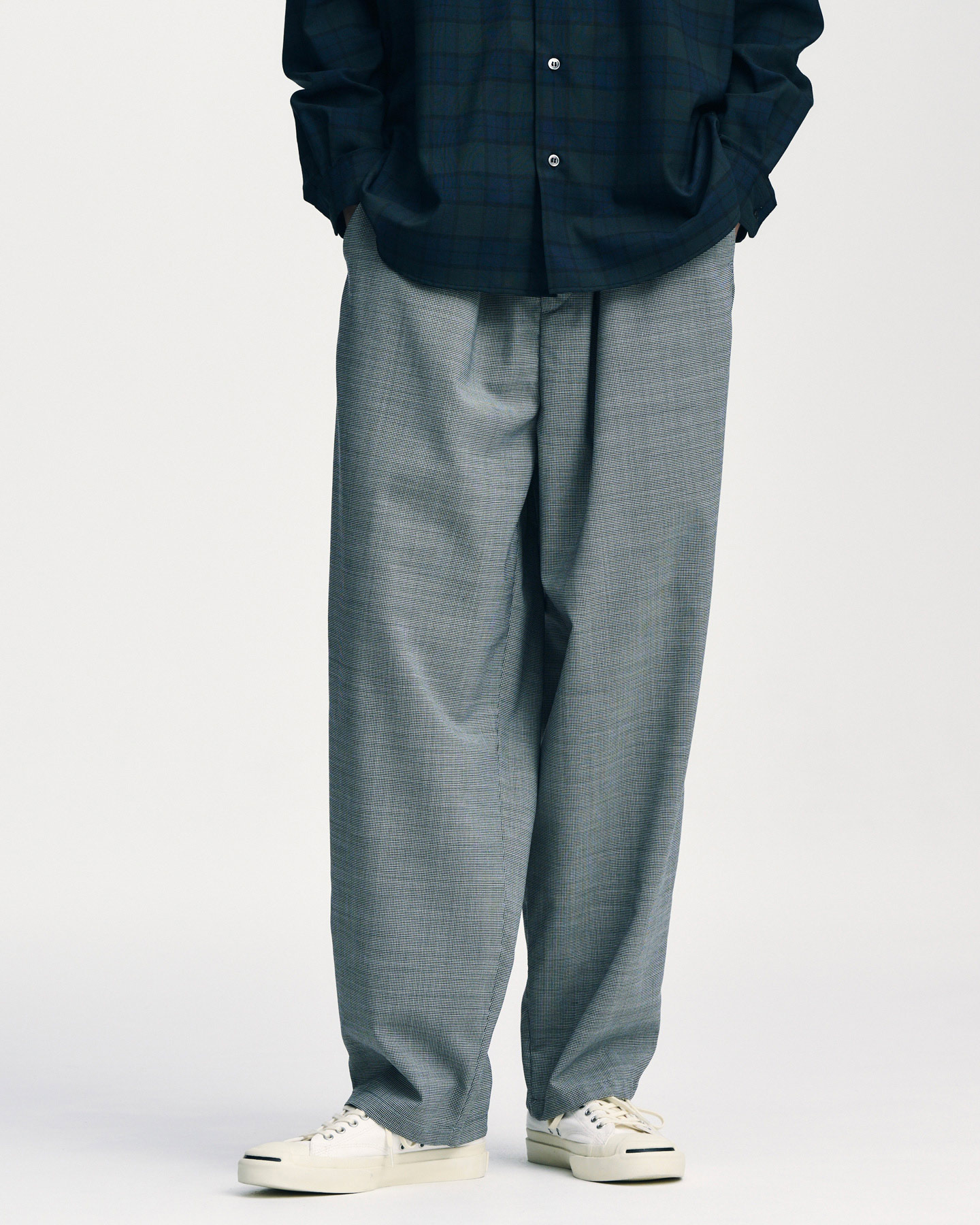 SOPH. | TROPICAL CHECK TAPERED BOLD PANTS(3 (L) A (BLACK WATCH)):