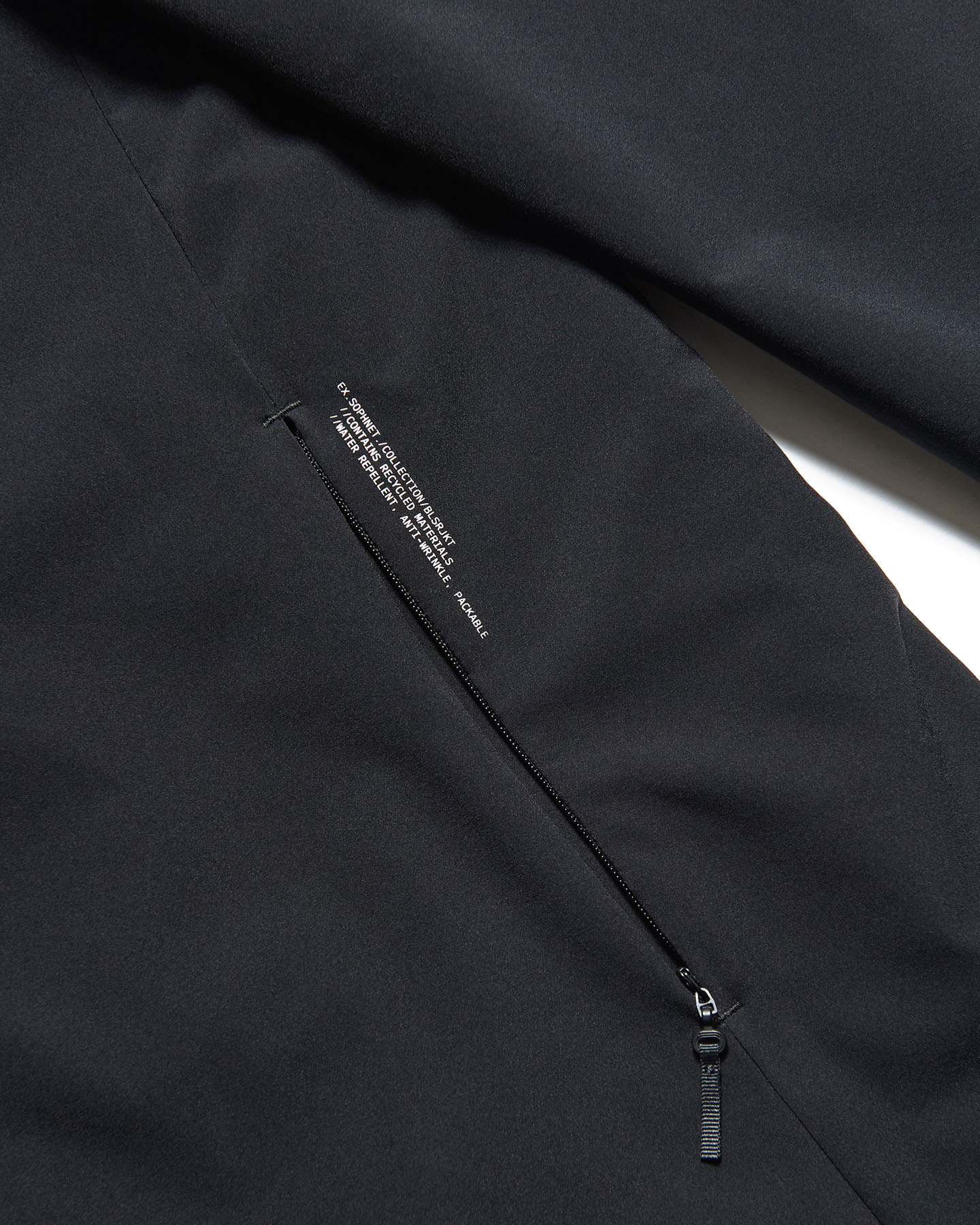 SOPH. | EX. BLEISURE JACKET(2 (M) BLACK):