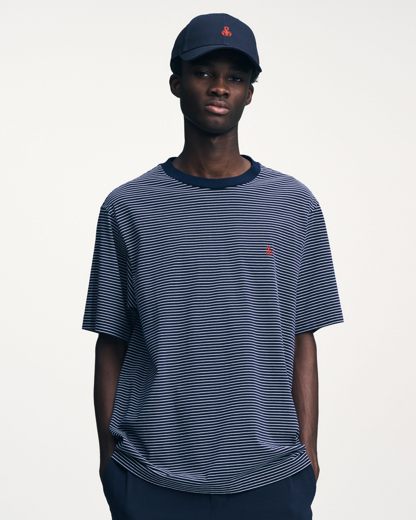 SOPH. | SCORPION BORDER WIDE TEE(2 (M) WHITE (BORDER)):
