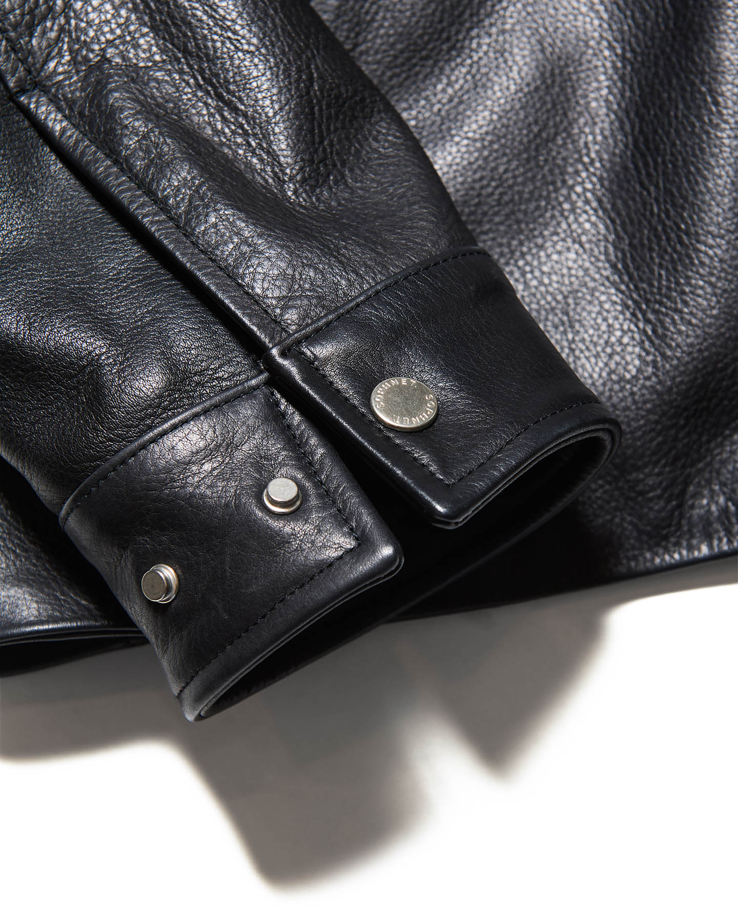 SOPH. | LEATHER COACH BLOUSON(2 (M) BLACK):
