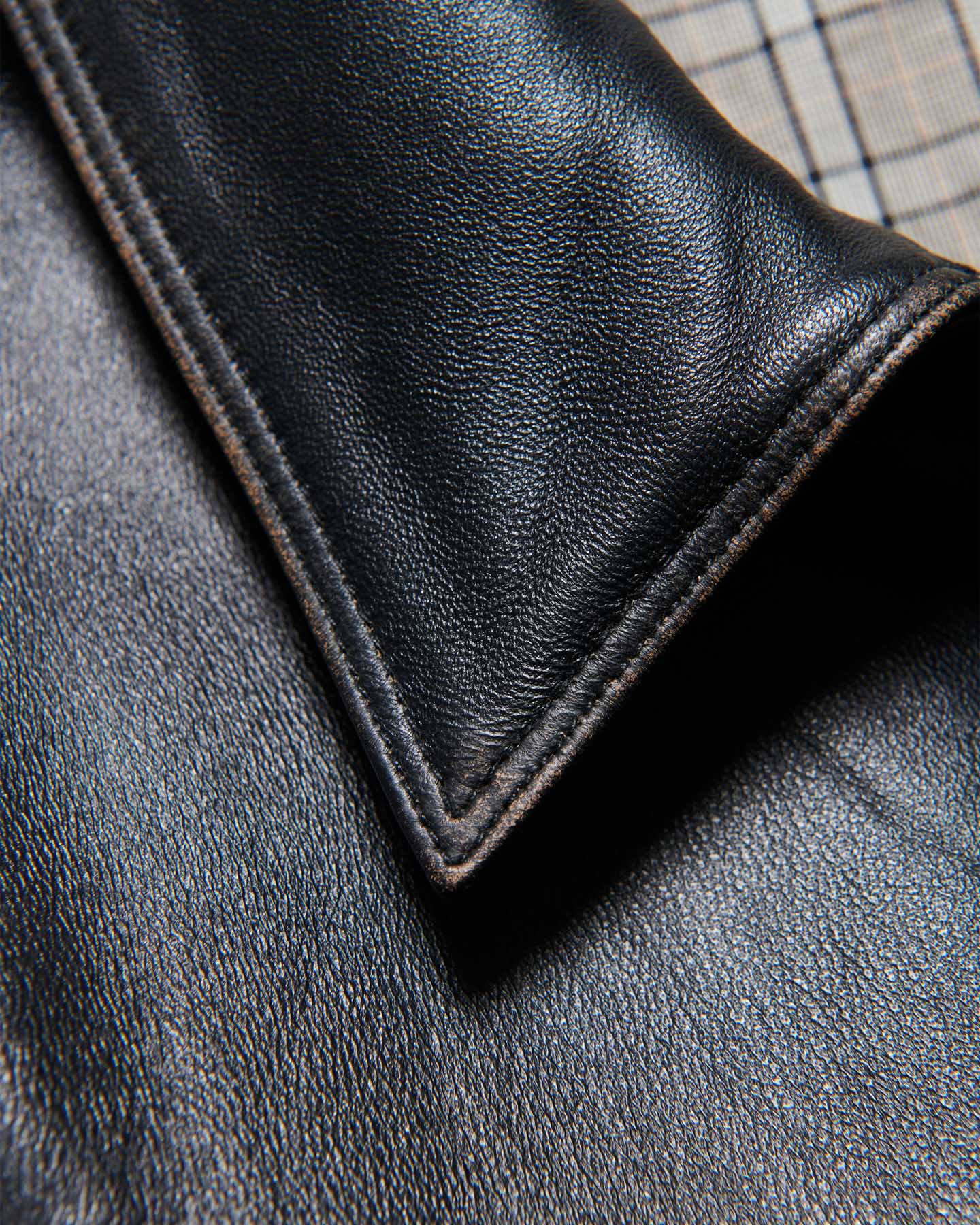 freedom leather car coat black L 本革 黒 フリーダムレザー 革ジャン メンズ ゴートレザー 30'S カーコート