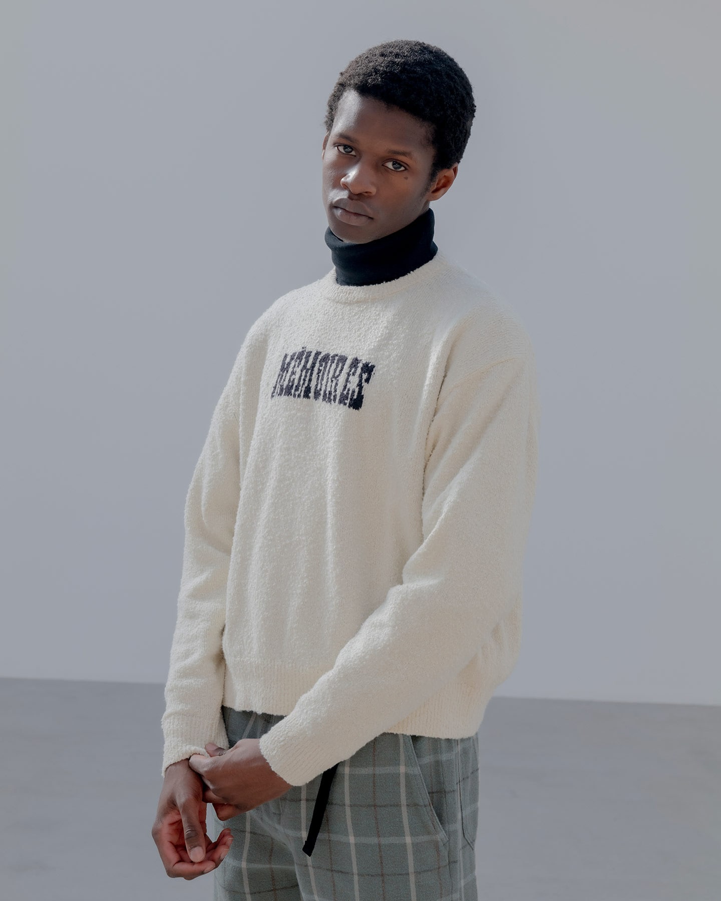 SOPH. | ASGER JORN: MEMOIRES JACQUARD KNIT(2 (M) OFF WHITE):