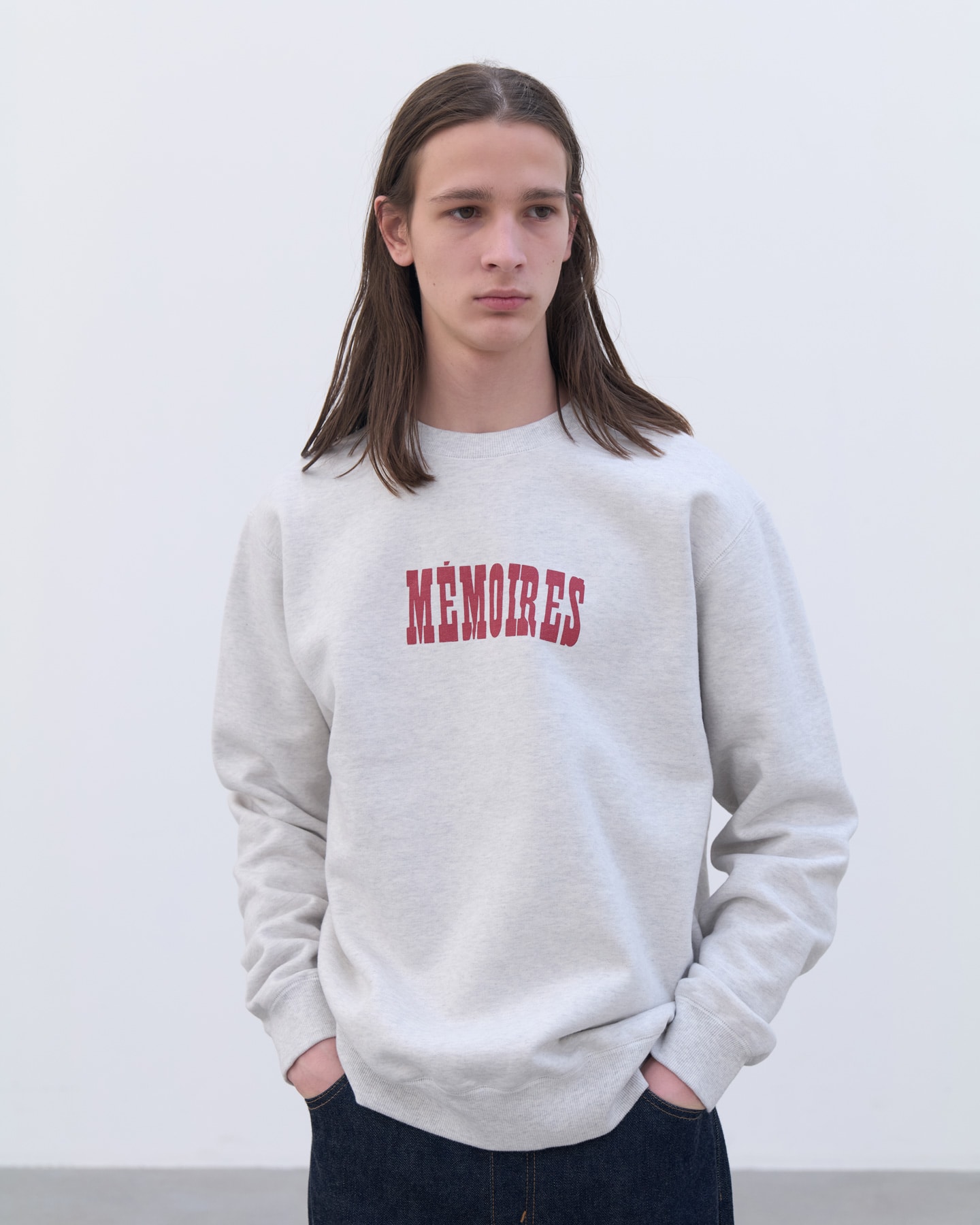 SOPH. | ASGER JORN: MEMOIRES SWEATSHIRT(2 (M) OFF WHITE):