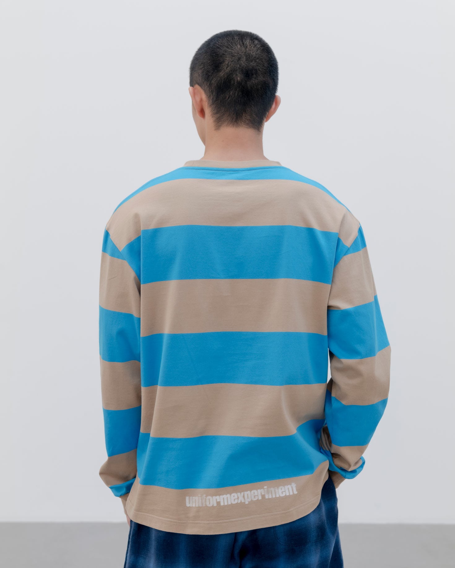 SOPH. | BORDER L/S TEE(4 (XL) BEIGE):