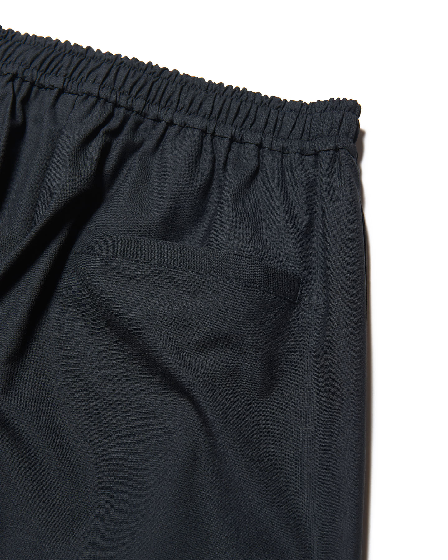 SOPH. | STRETCH WOOL SIDE POCKET JOGGER PANTS(2 (M) BLACK):