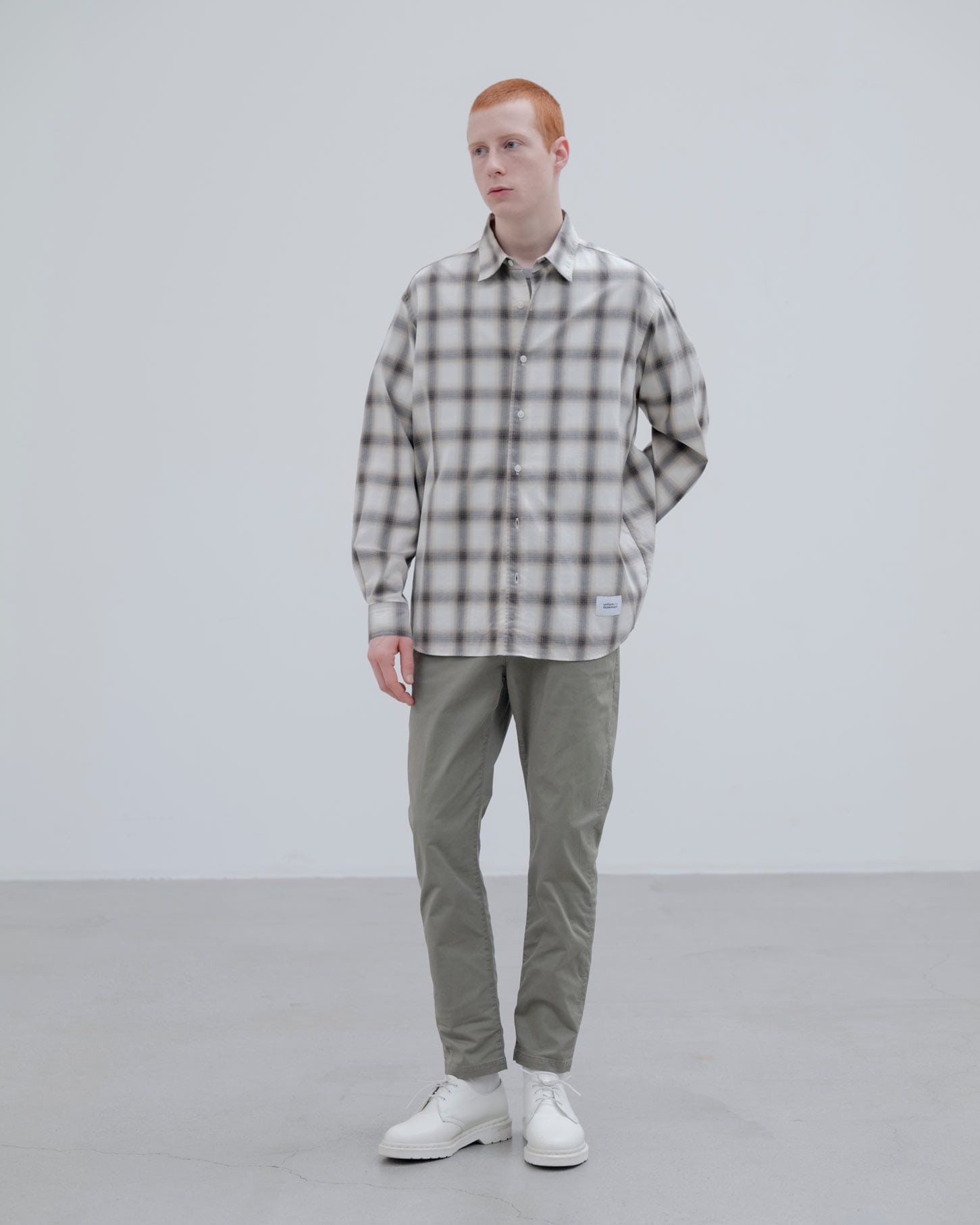 SOPH. | STRETCH TWILL LONG PANTS(5 (XXL) CHARCOAL GRAY):