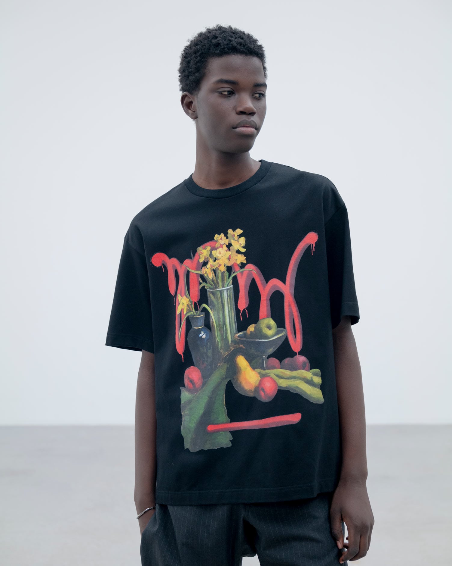 SOPH. | MICHAEL CHERNO: NARCISSUS TEE(2 (M) BLACK):