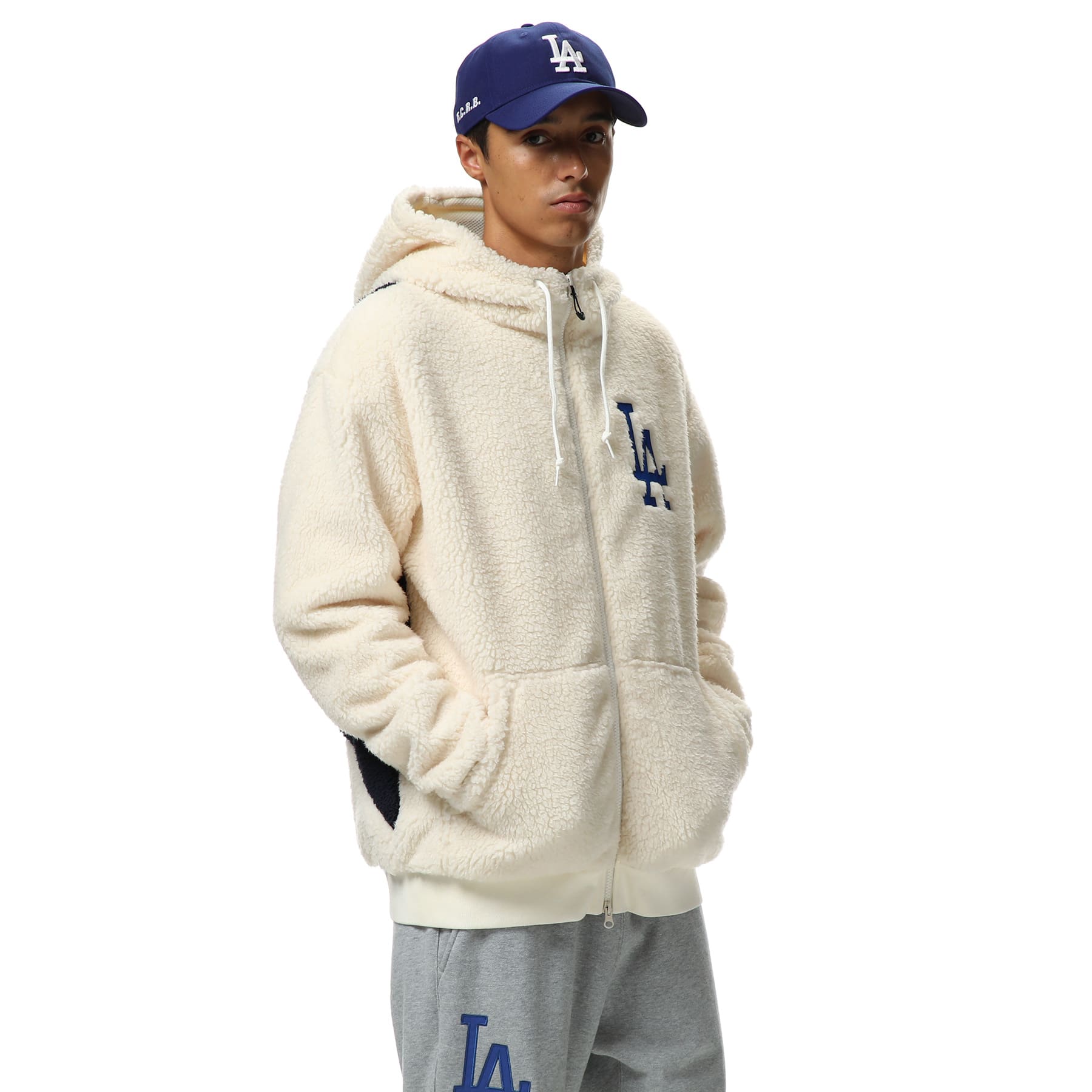 F.C.R.B] MLB BOA FLEECE STAR HOODIE-