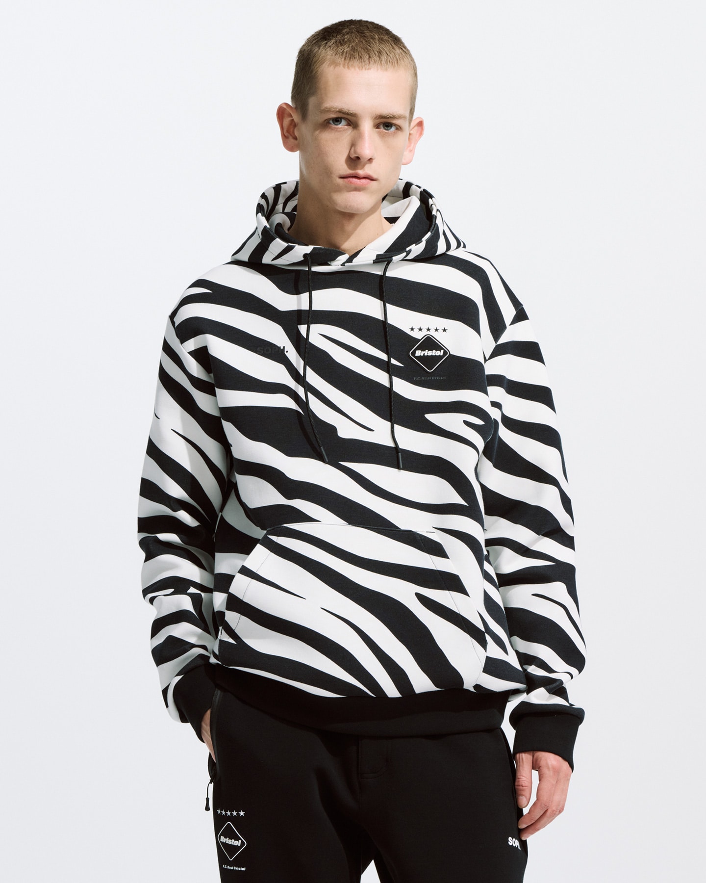 23aw FCRB TRAINING TRACK HOODIE soph-