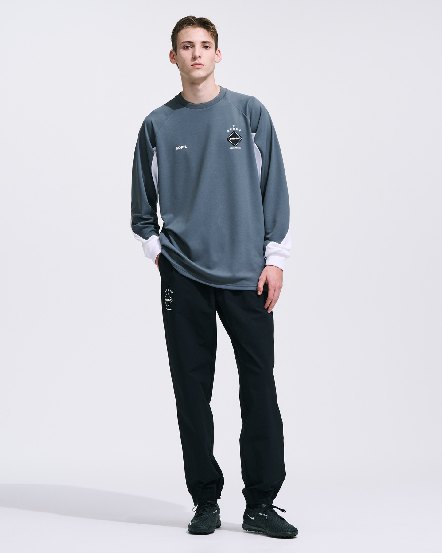 SOPH. | STREAM LINE L/S TOP(S KHAKI):