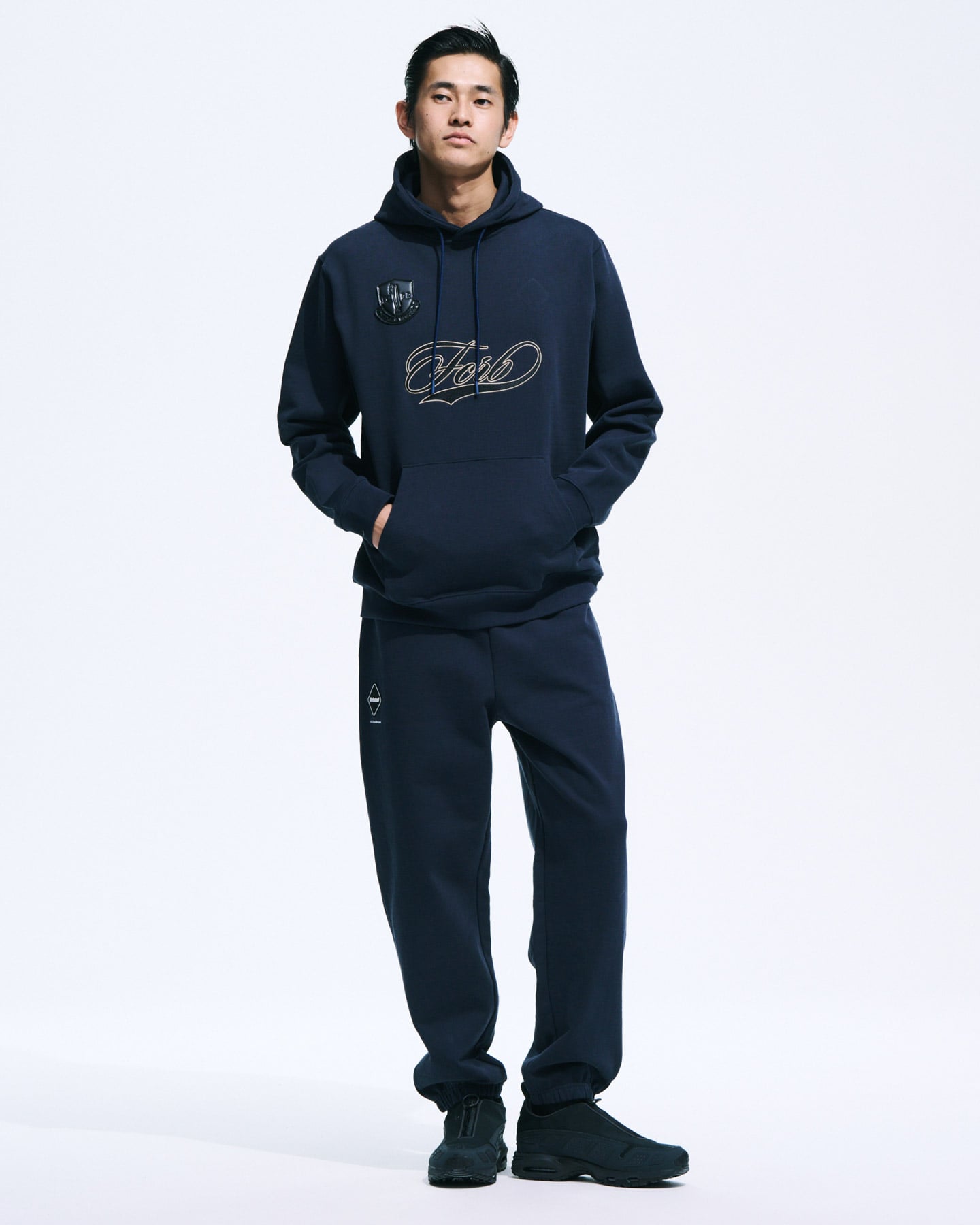 SOPH. | LETTERED SWEAT HOODIE(L GREEN):