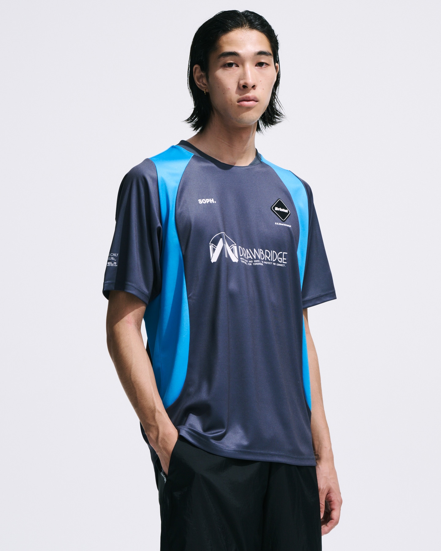 ウェア FCRB DEATH STRANDING 2: S/S GAME SHIRT S SOPH. | DEATH STRANDING 2: S/S GAME SHIRT(M A(DRAWBRIDGE)):